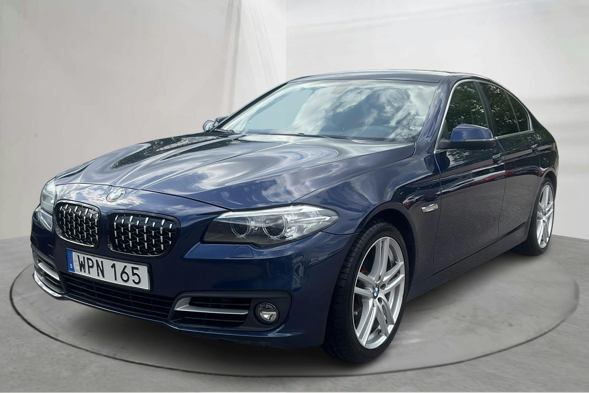 BMW 520d Sedan, F10 (190hk) - 167 290 km - Automatic - blue - 2016