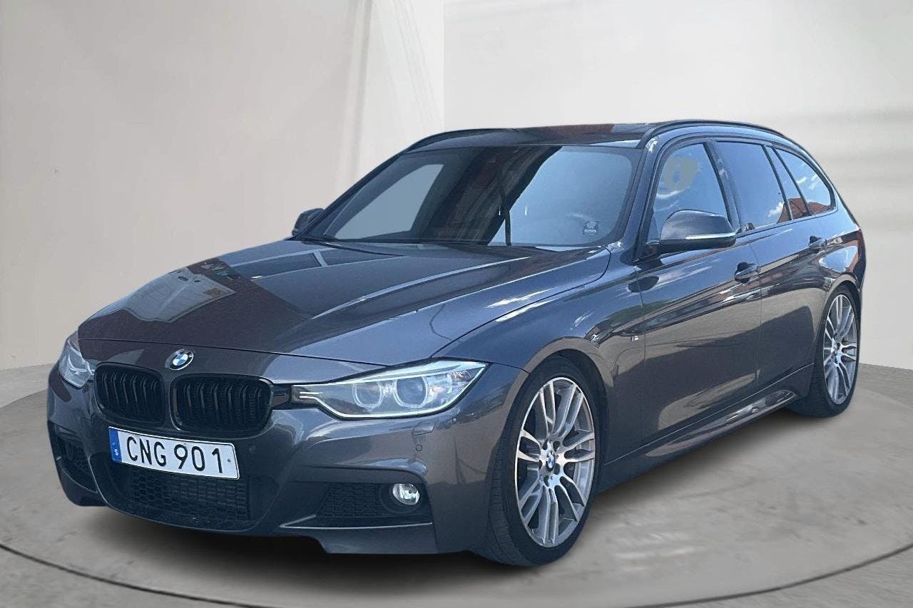 BMW 335d xDrive Touring, F31 (313hk) - 17 593 mil - Automat - grå - 2014