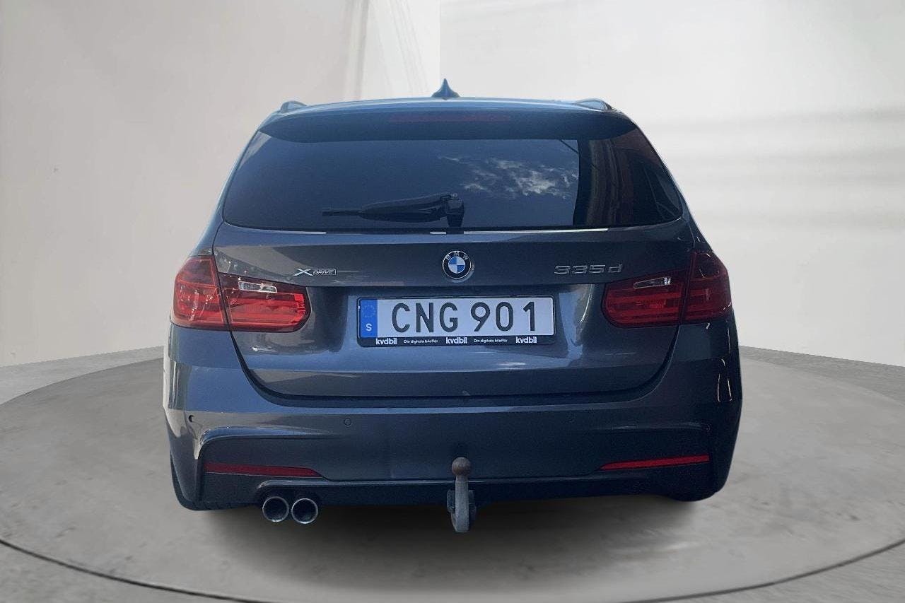 BMW 335d xDrive Touring, F31 (313hk) - 175 930 km - Automatic - gray - 2014