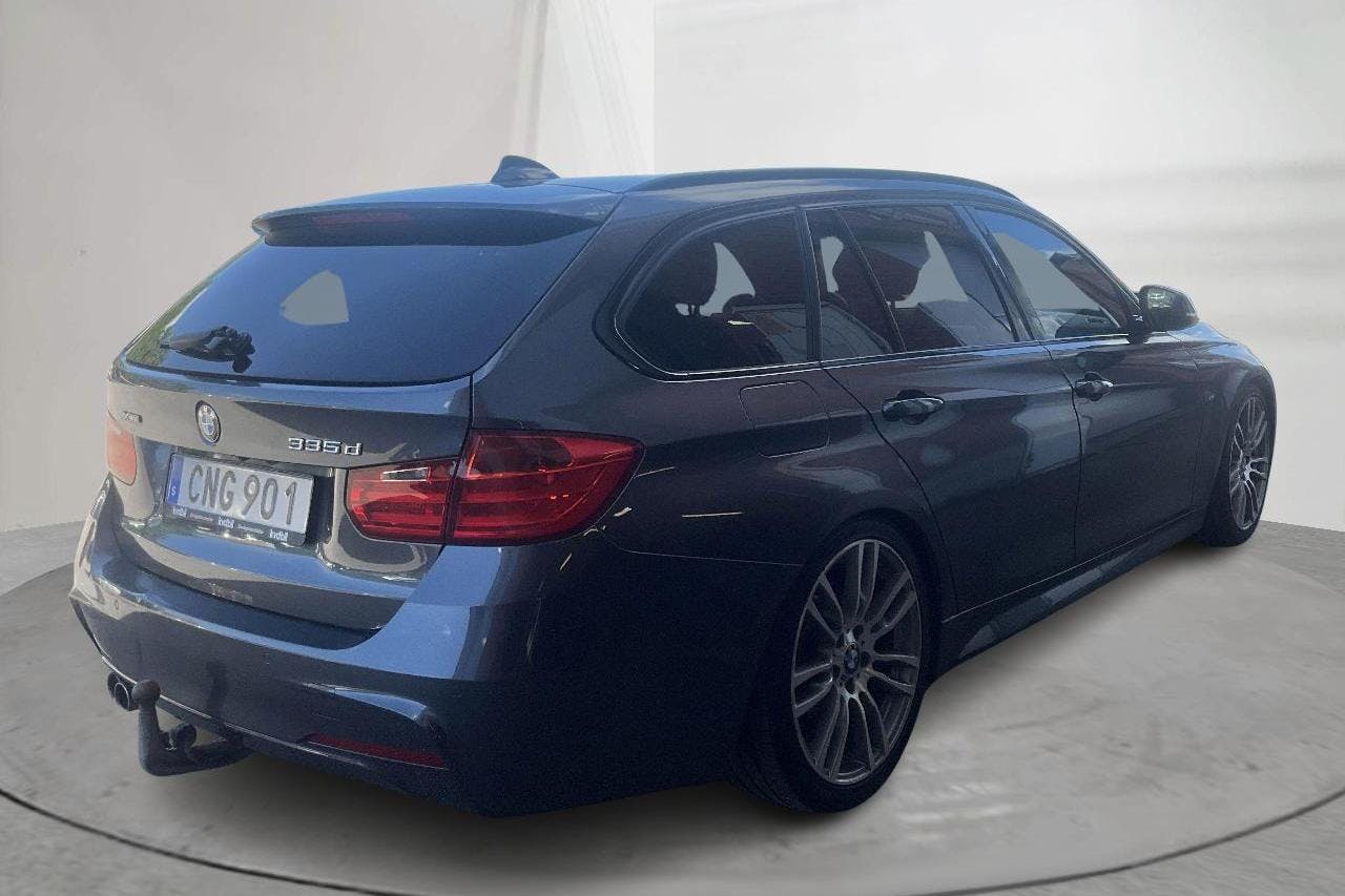 BMW 335d xDrive Touring, F31 (313hk) - 175 930 km - Automatic - gray - 2014