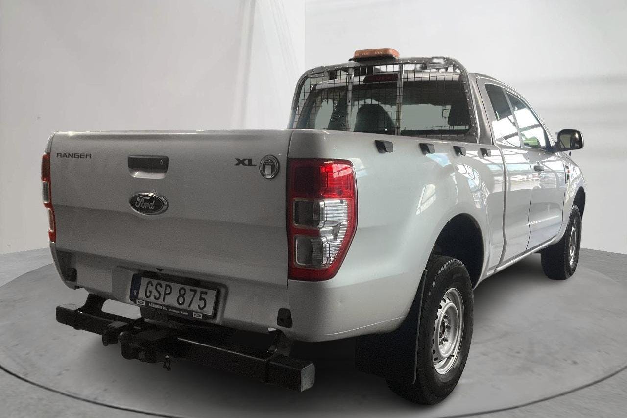Ford Ranger 2.2 TDCi 4WD (150hk) - 3 416 mil - Manuell - grå - 2015