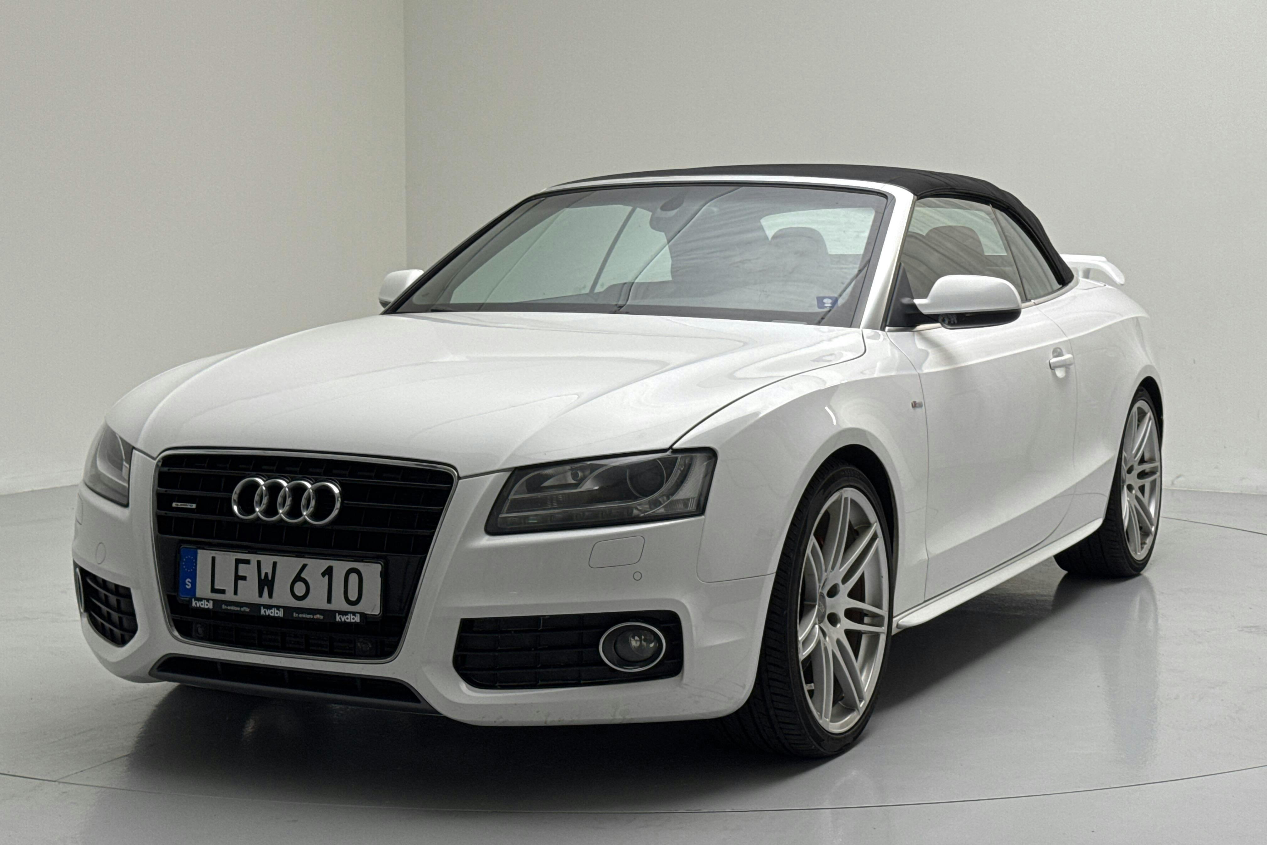 Audi A5 3.0 TDI Cabriolet quattro (240hk) - 233 090 km - Automaatne - valge - 2011