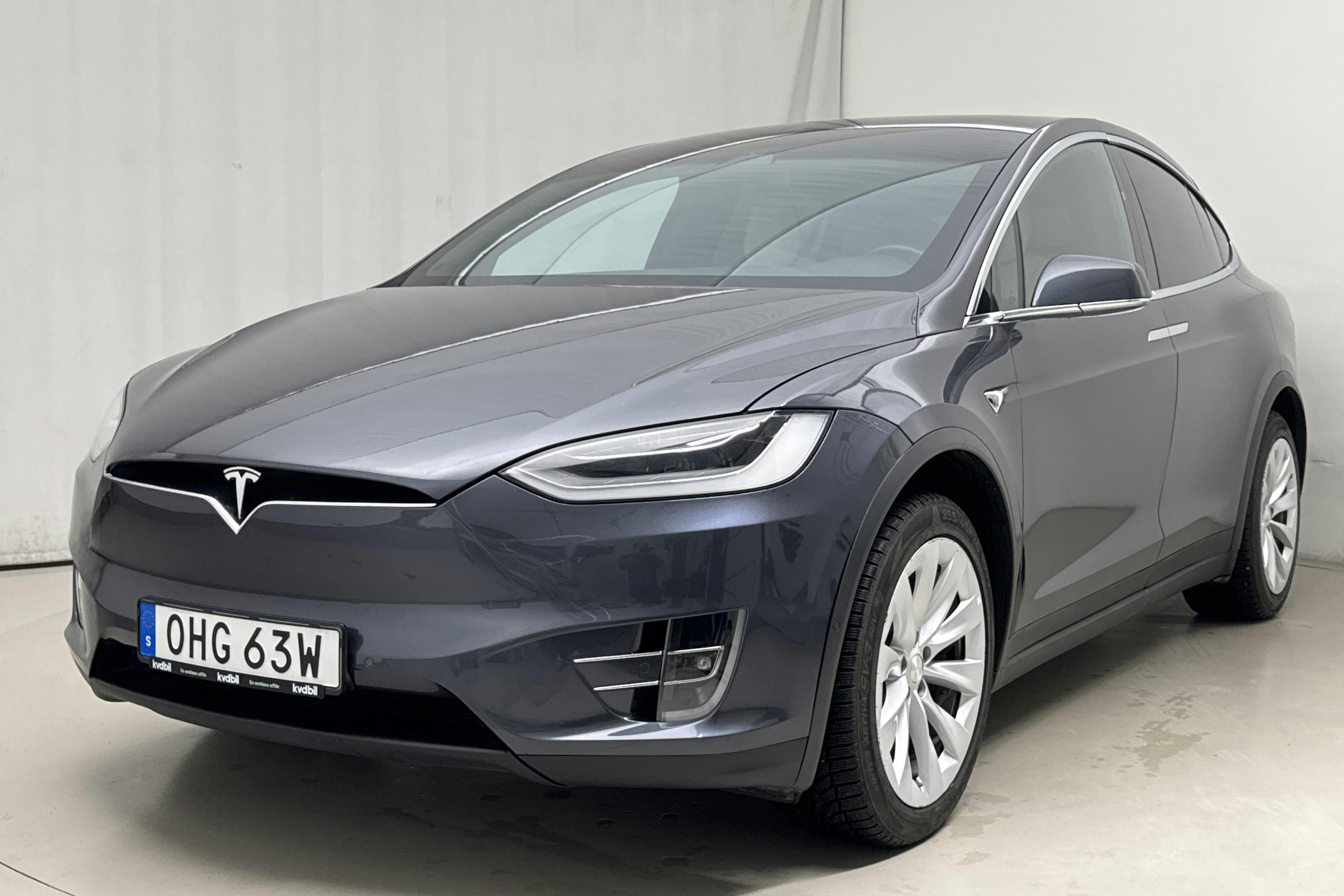 Tesla Model X Dual Motor Long Range AWD - 5 432 mil - Automat - grå - 2020