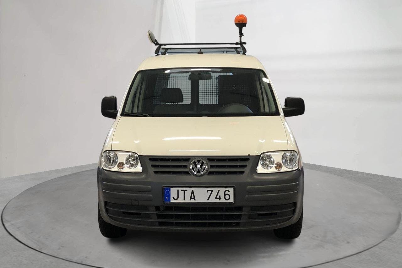 VW Caddy 1.9 TDI Skåp (105hk) - 141 060 km - Automaatne - valge - 2009