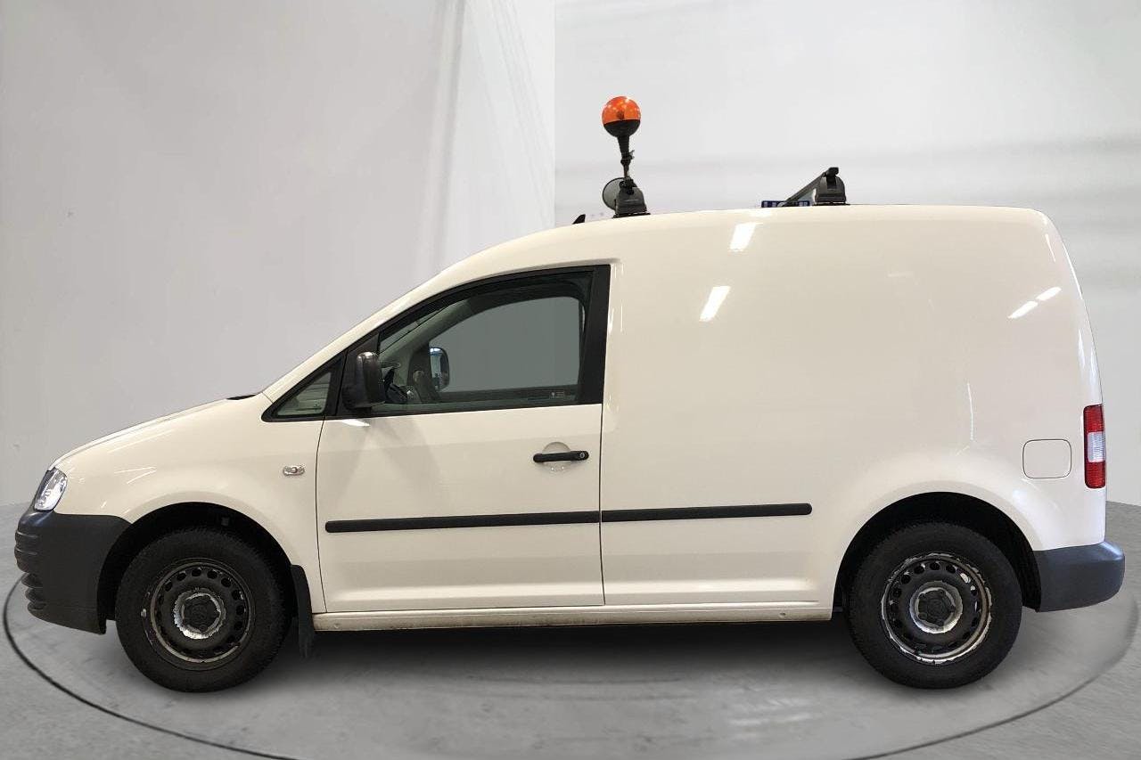Esitlusfoto 2 aadressil 14: VW Caddy 1.9 TDI Skåp (105hk) - 141 060 km - Automaatne - valge - 2009