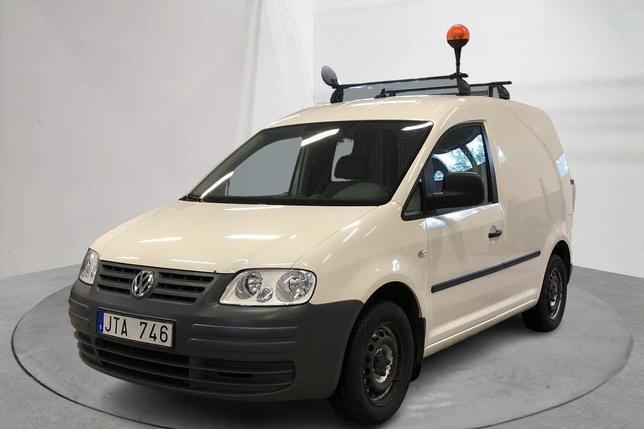 Esitlusfoto 1 aadressil 14: VW Caddy 1.9 TDI Skåp (105hk) - 141 060 km - Automaatne - valge - 2009