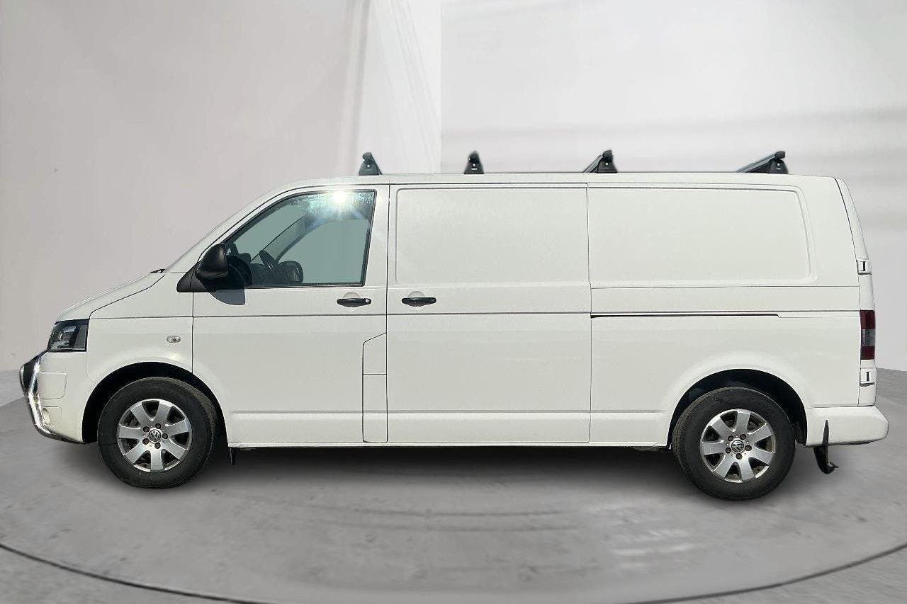 Presentation photo 2 of 17: VW Transporter T5 2.0 TDI 4MOTION (140hk) - 263 700 km - Manual - white - 2014