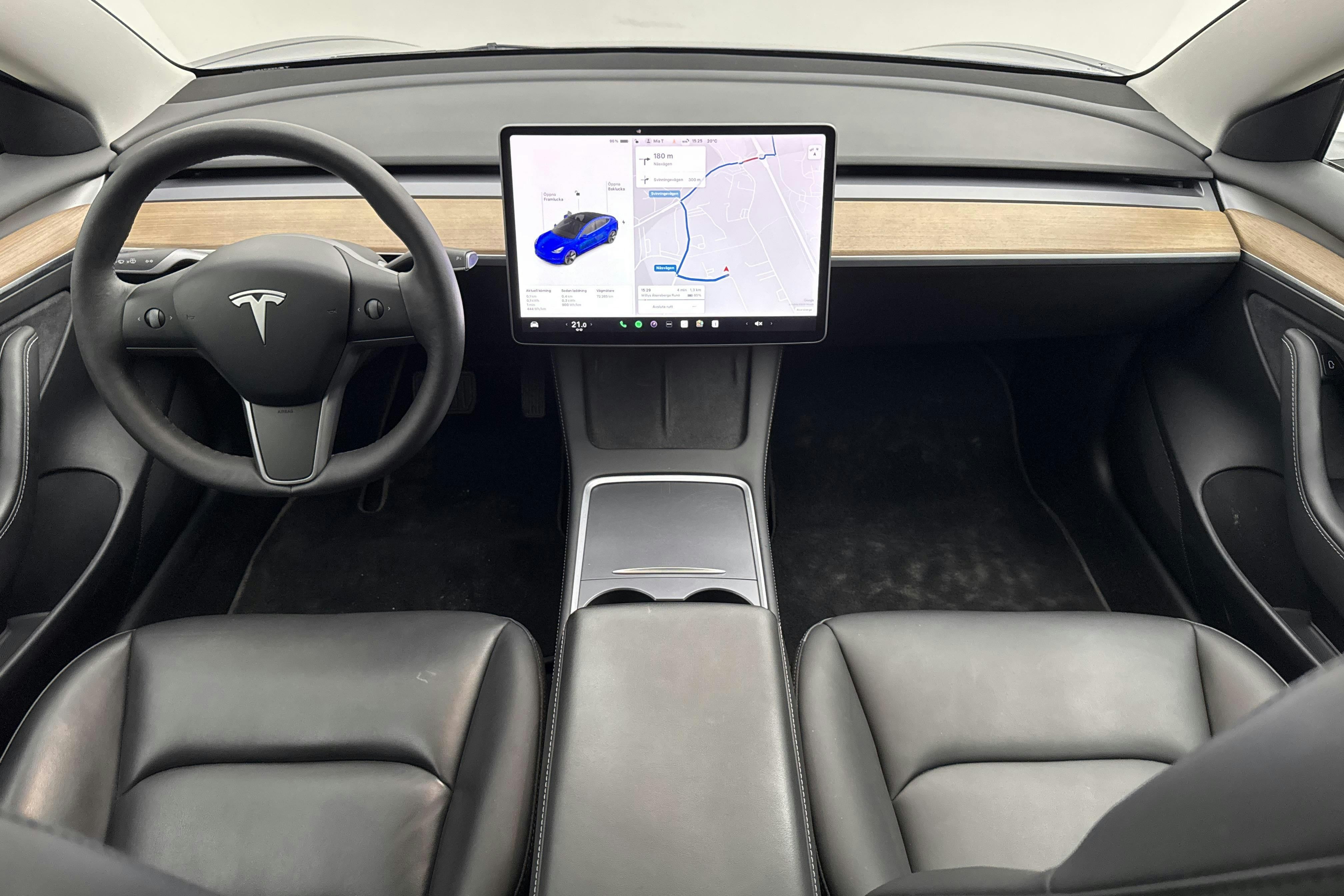 Tesla Model 3 Standard Range RWD - 7 227 mil - Automat - blå - 2021