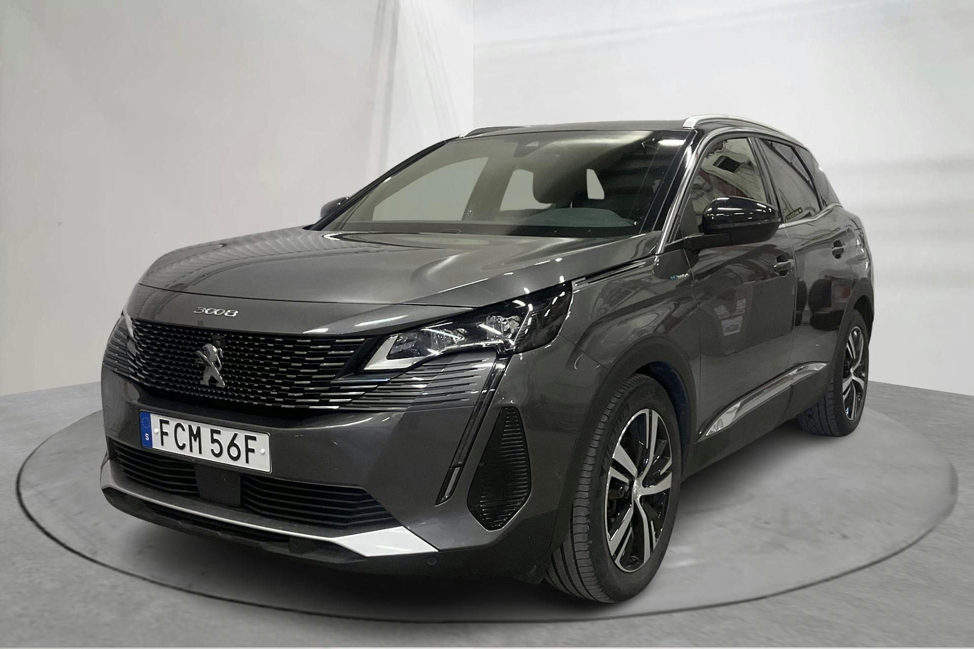 Peugeot 3008 1.6 Plug-in Hybrid 4 (300hk) - 7 186 mil - Automat - grå - 2021