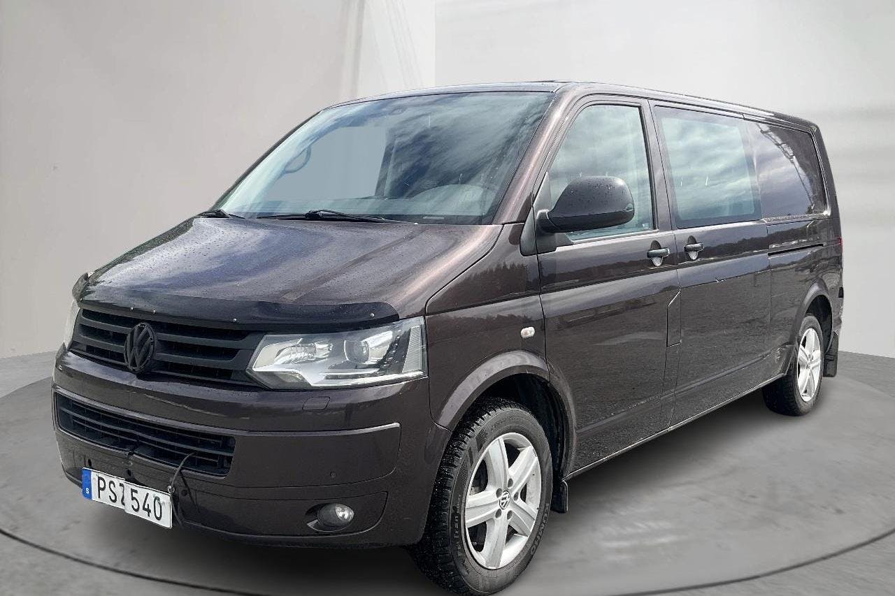 VW Transporter Kombi T5 2.0 TDI 4MOTION (180hk) - 27 591 mil - Automat - Dark Brown - 2013