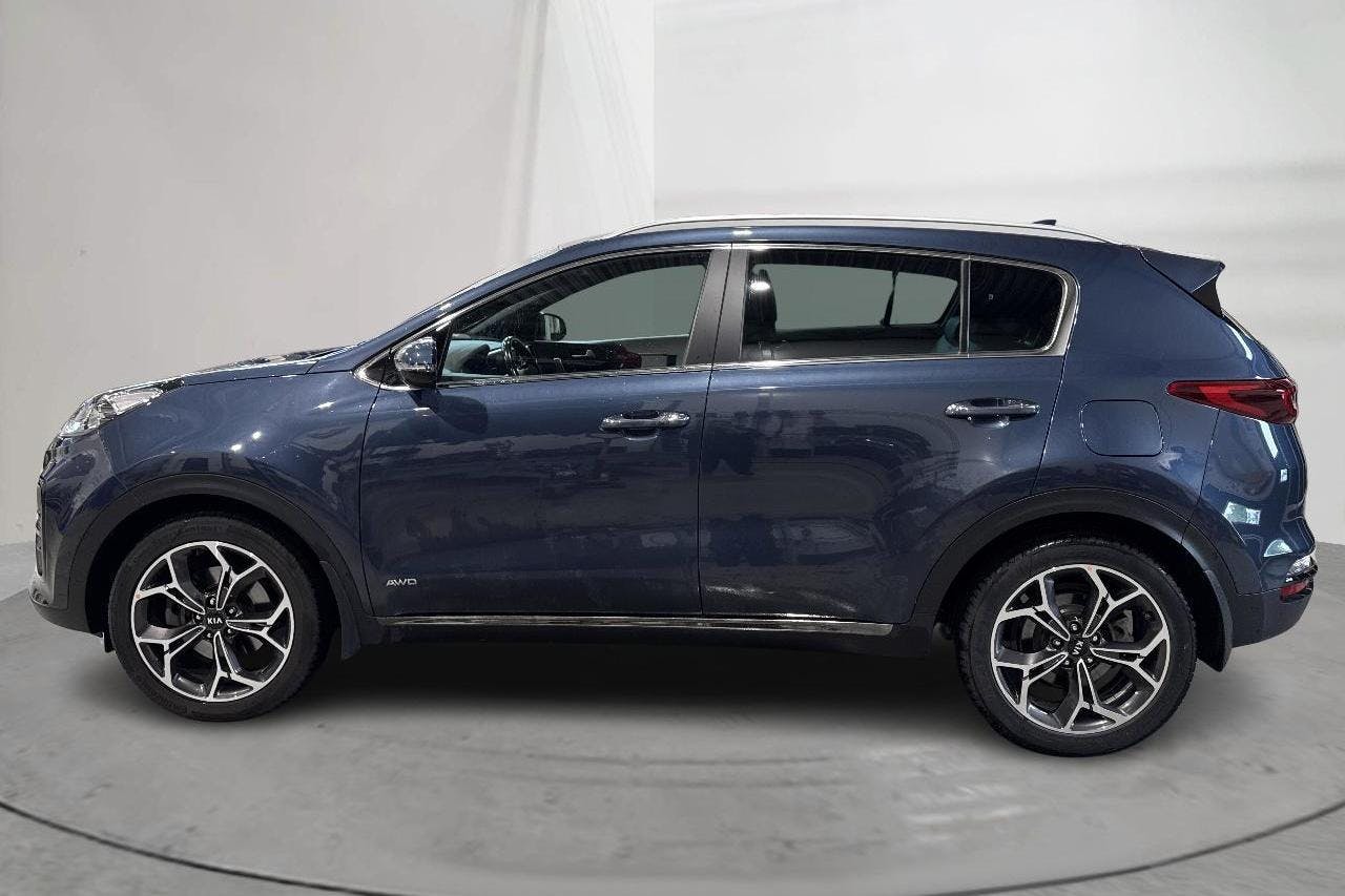 Esitlusfoto 2 aadressil 17: KIA Sportage 1.6 T-GDI AWD (177hk) - 74 260 km - Automaatne - sinine - 2020