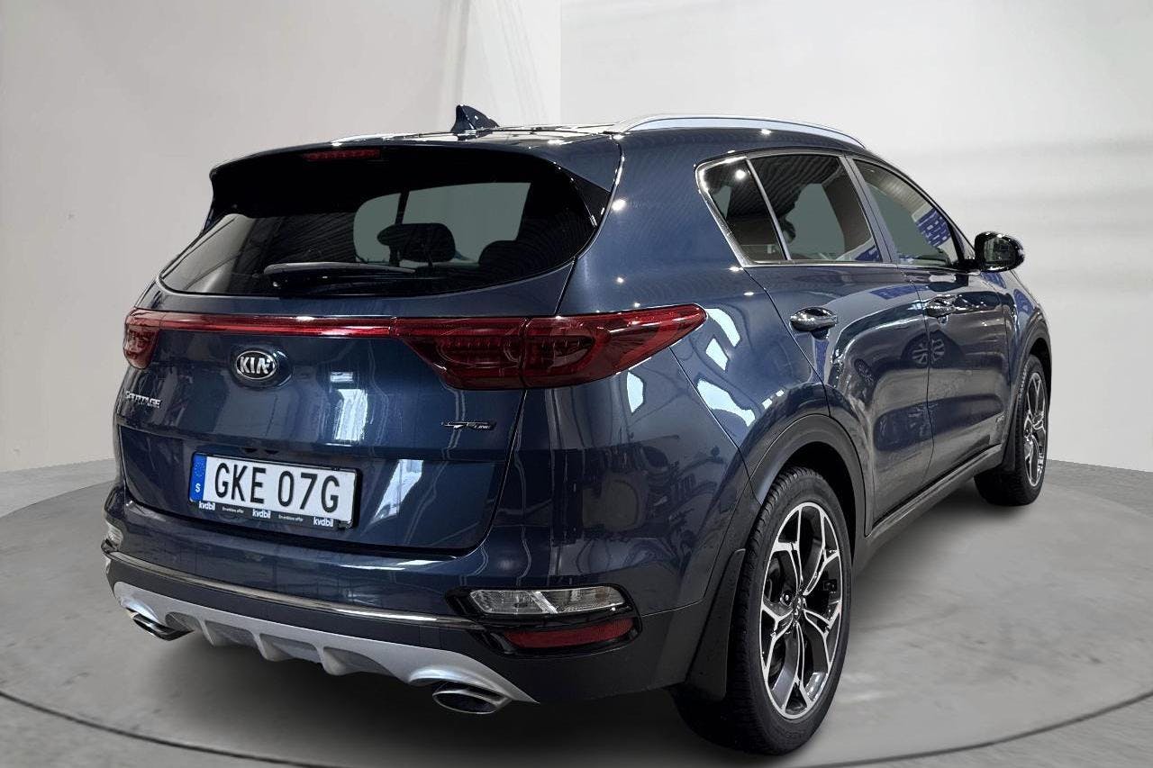 KIA Sportage 1.6 T-GDI AWD (177hk) - 74 260 km - Automaatne - sinine - 2020