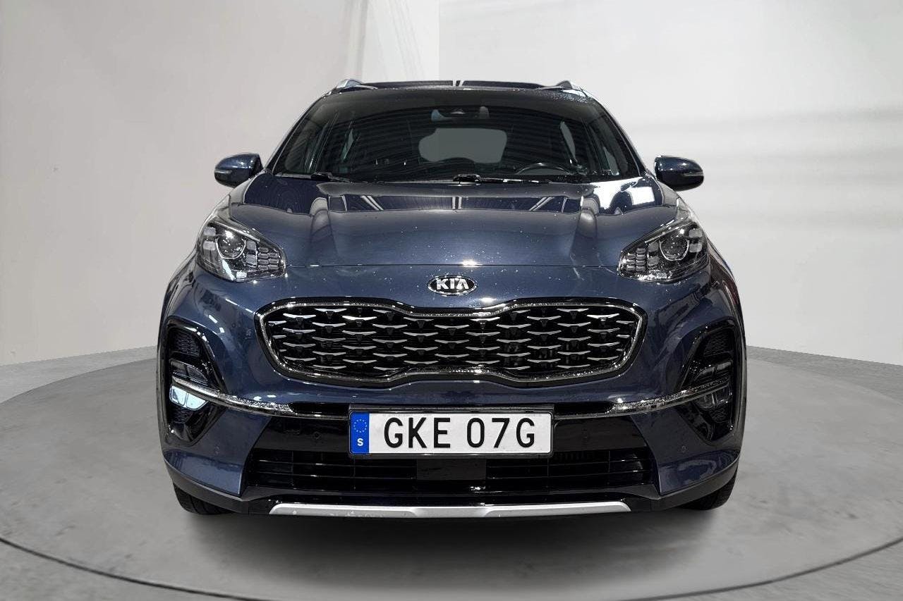 KIA Sportage 1.6 T-GDI AWD (177hk) - 74 260 km - Automaatne - sinine - 2020