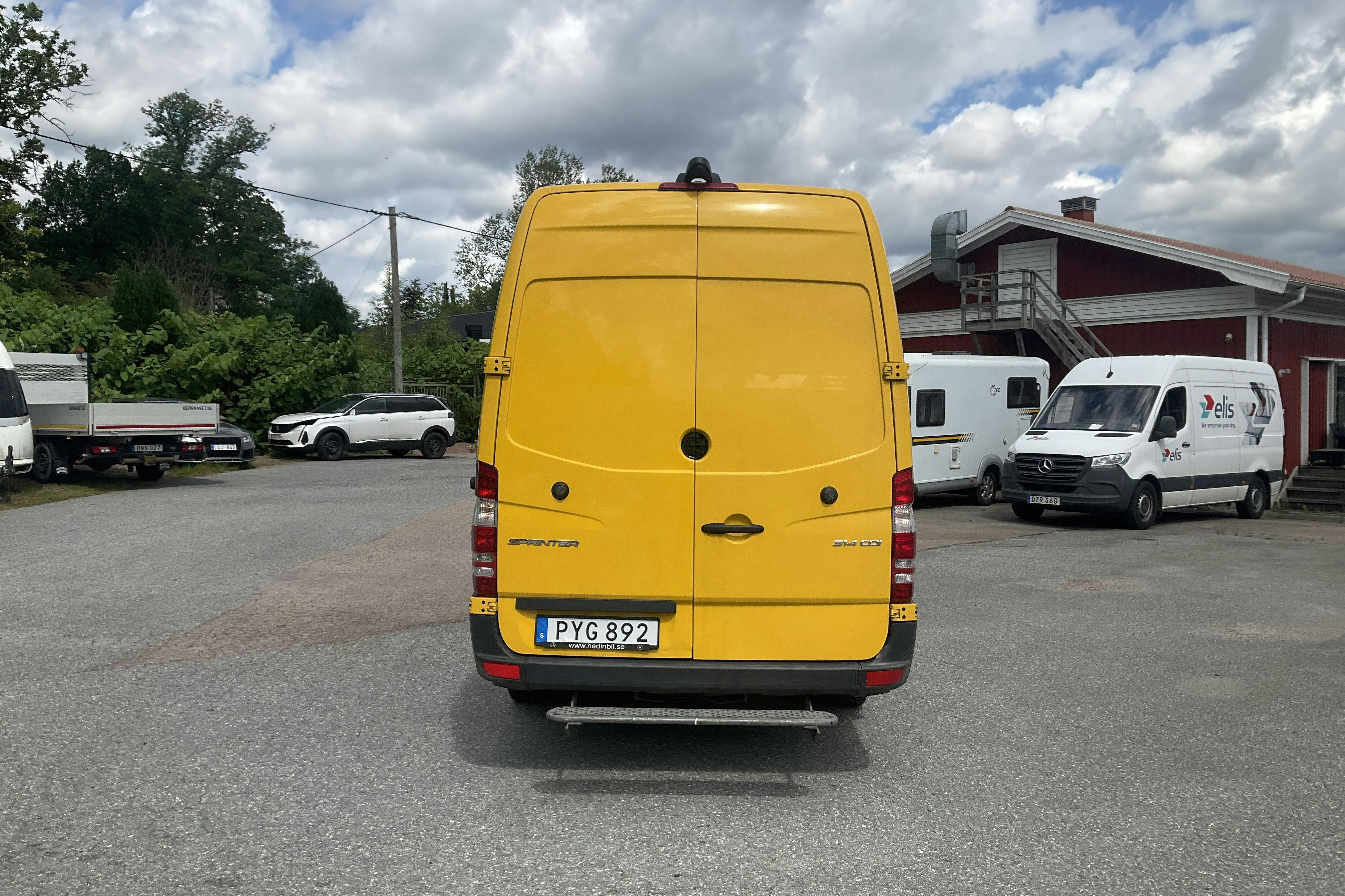 Mercedes Sprinter 314 CDI (143hk) - 457 190 km - Automaatne - kollane - 2018