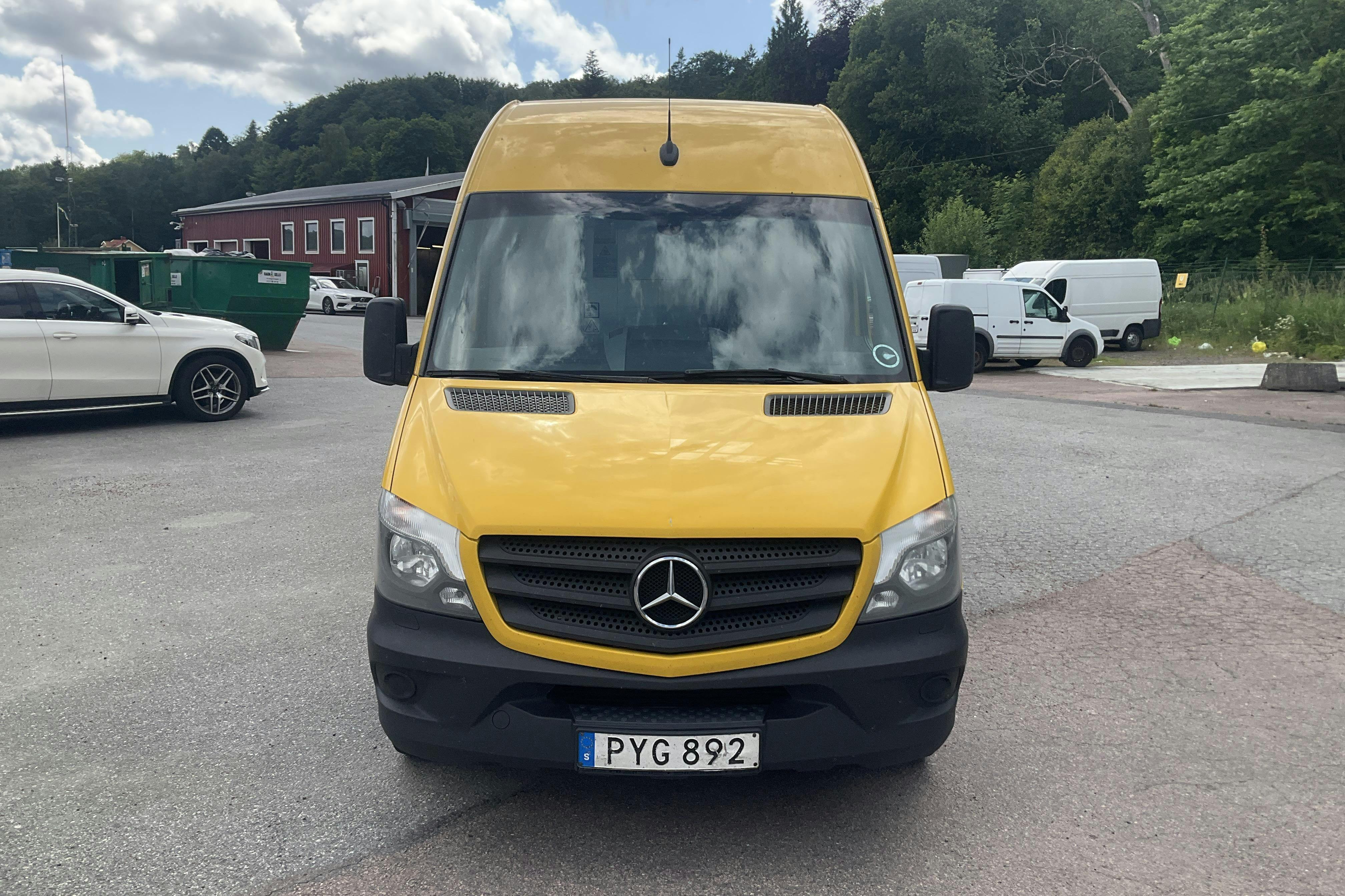 Mercedes Sprinter 314 CDI (143hk) - 457 190 km - Automaatne - kollane - 2018