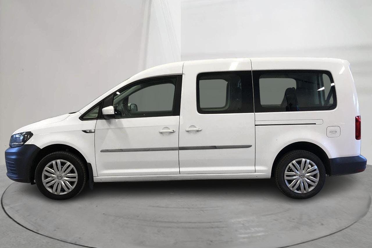 Presentation photo 2 of 14: VW Caddy Maxi Life 2.0 TDI (102hk) - 125 440 km - Automatic - white - 2017