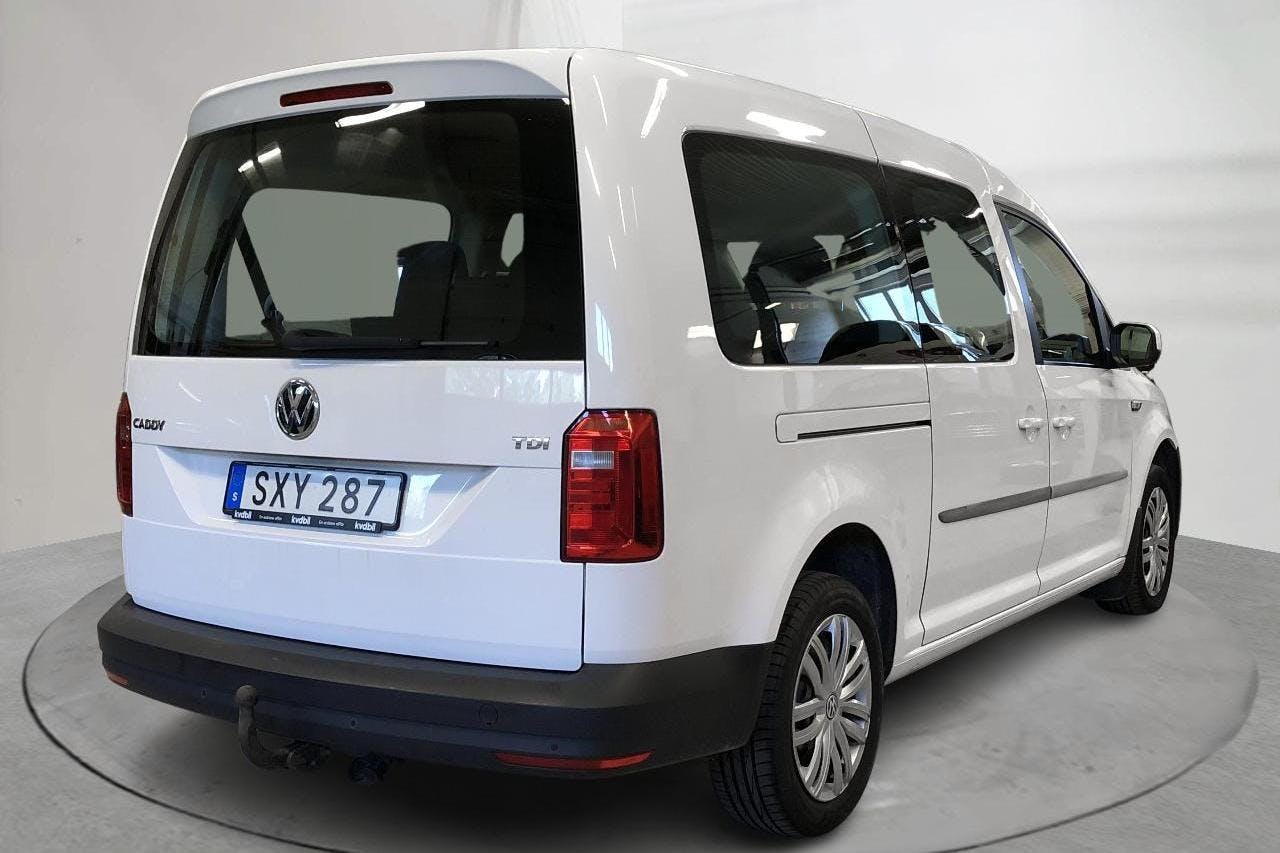 VW Caddy Maxi Life 2.0 TDI (102hk) - 125 440 km - Automatic - white - 2017