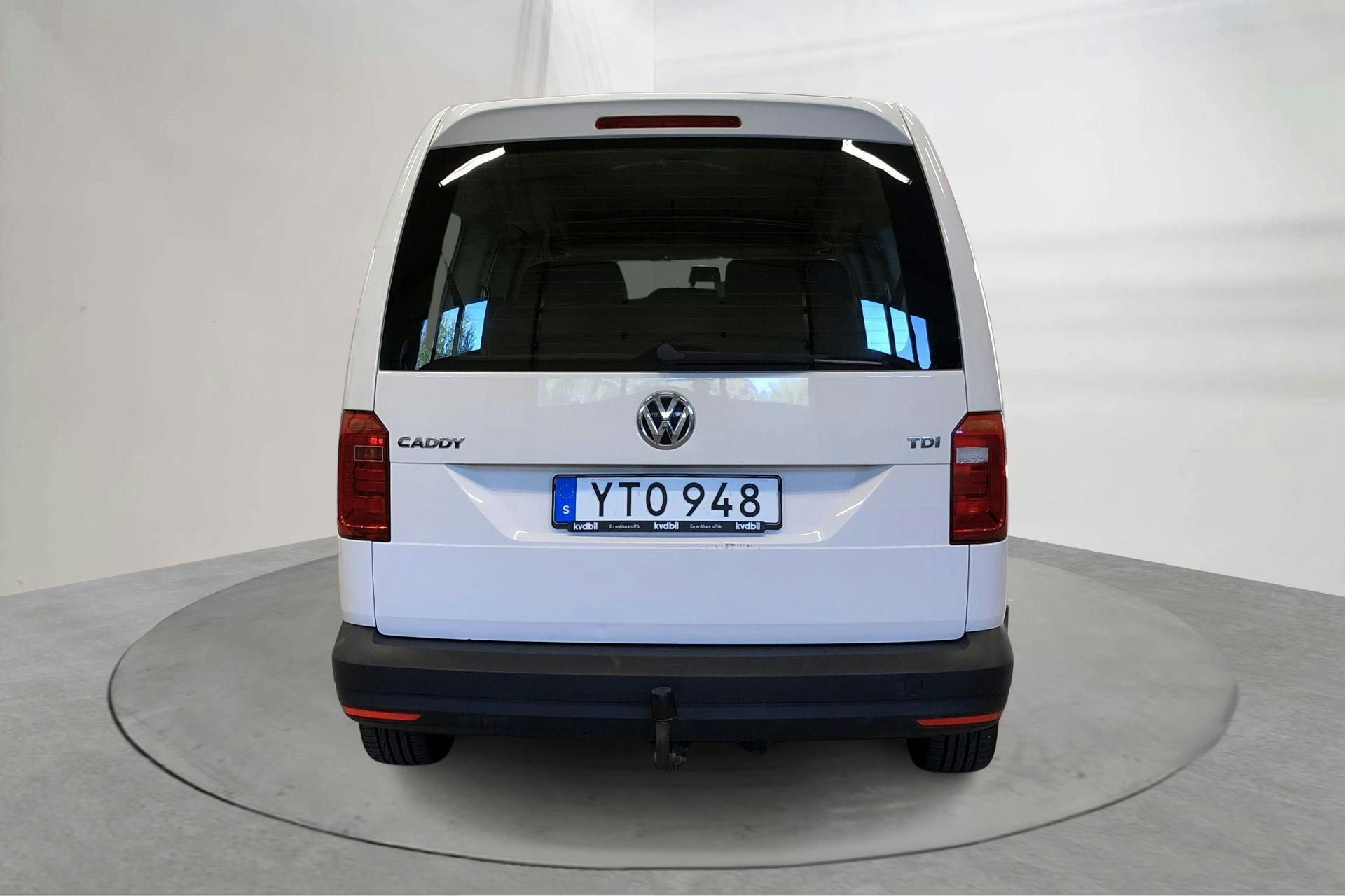 VW Caddy Maxi Life 2.0 TDI (102hk) - 10 784 mil - Automat - vit - 2018