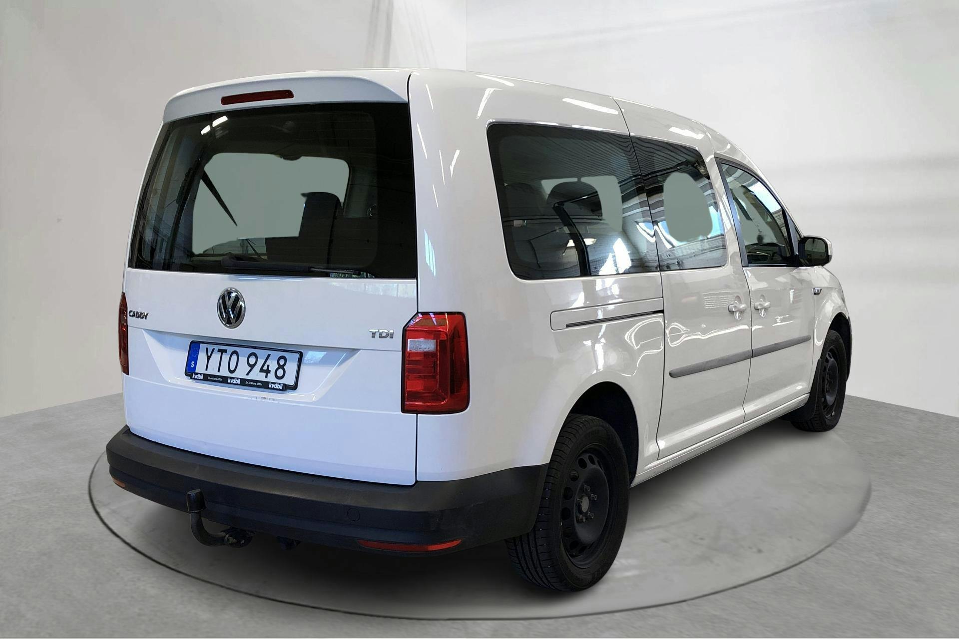 VW Caddy Maxi Life 2.0 TDI (102hk) - 10 784 mil - Automat - vit - 2018