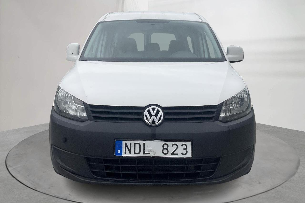 VW Caddy Maxi Life 2.0 EcoFuel (109hk) - 11 212 mil - Manuell - vit - 2013