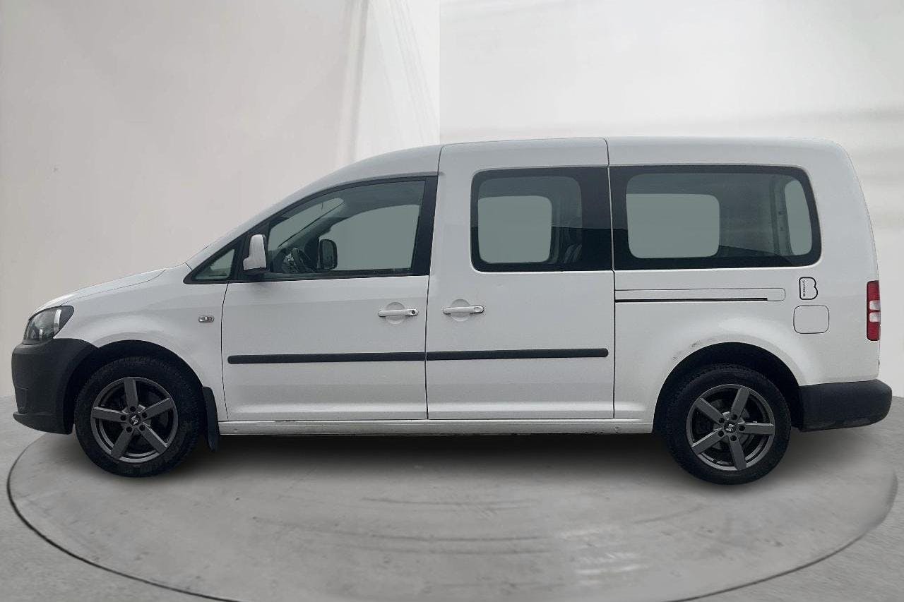 Presentationsfoto 2 av 14: VW Caddy Maxi Life 2.0 EcoFuel (109hk) - 11 212 mil - Manuell - vit - 2013