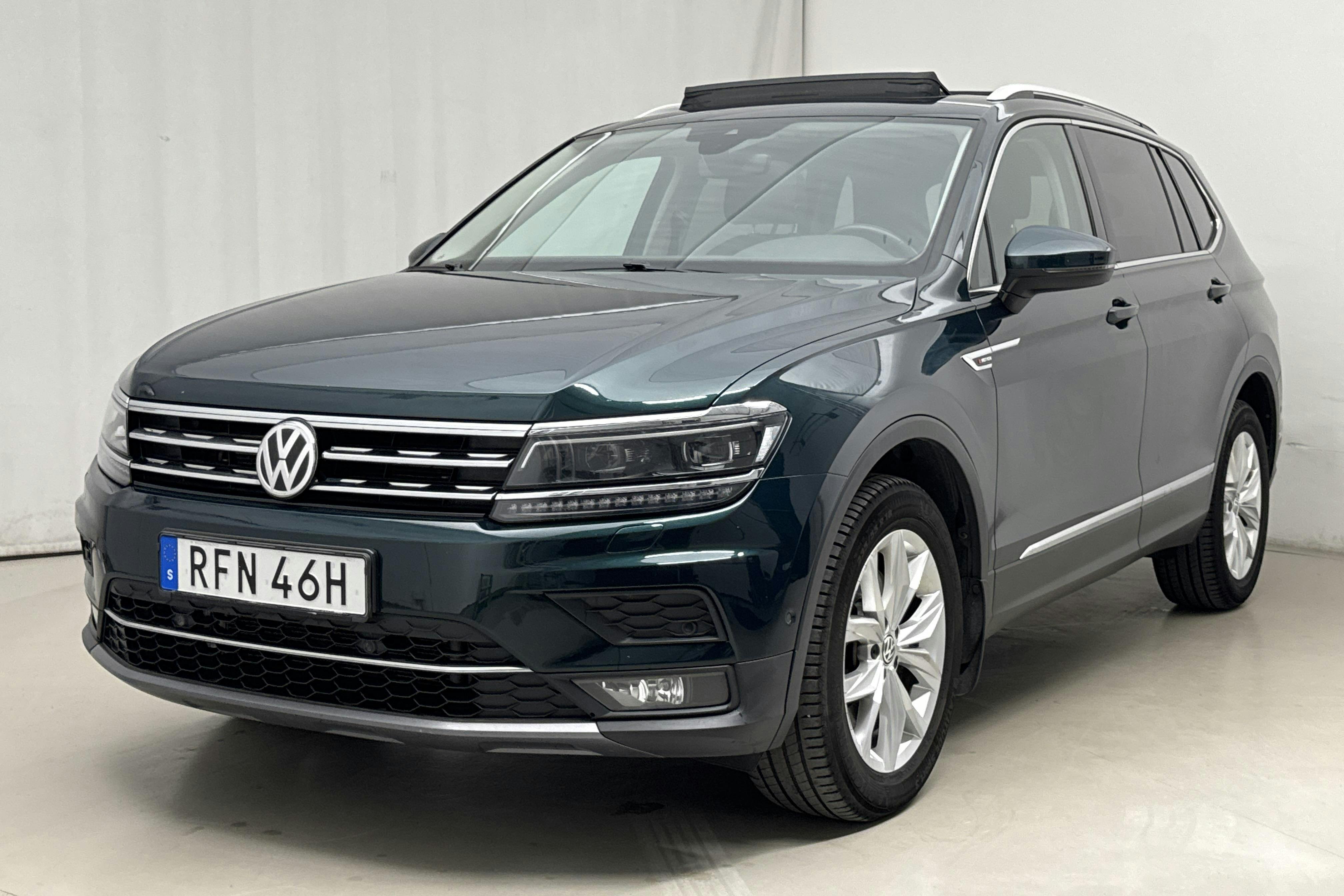 VW Tiguan Allspace 2.0 TDI 4MOTION (190hk) - 10 339 mil - Automat - Dark Green - 2019