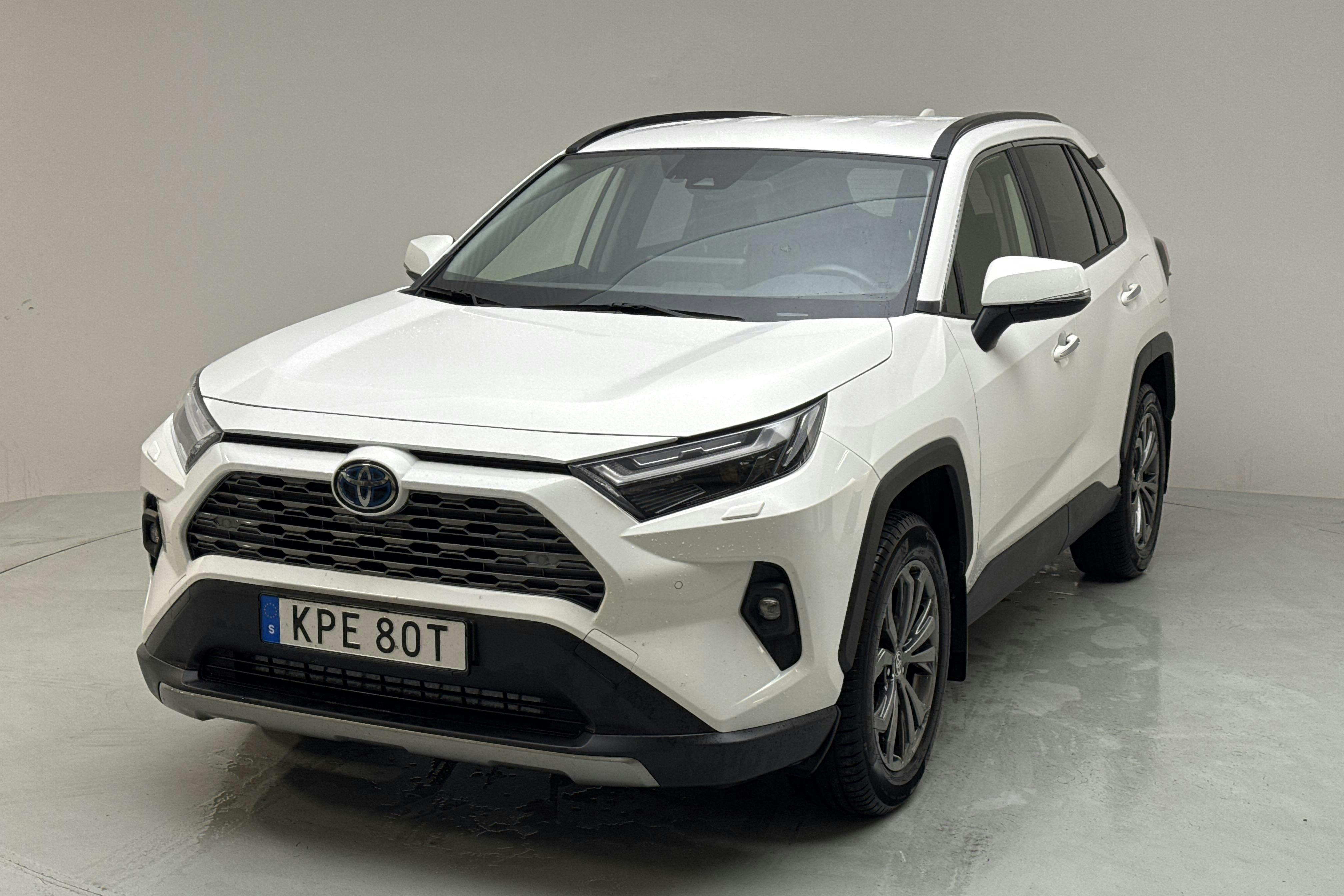 Toyota RAV4 2.5 HSD AWD (222hk) - 78 660 km - Automatic - white - 2023