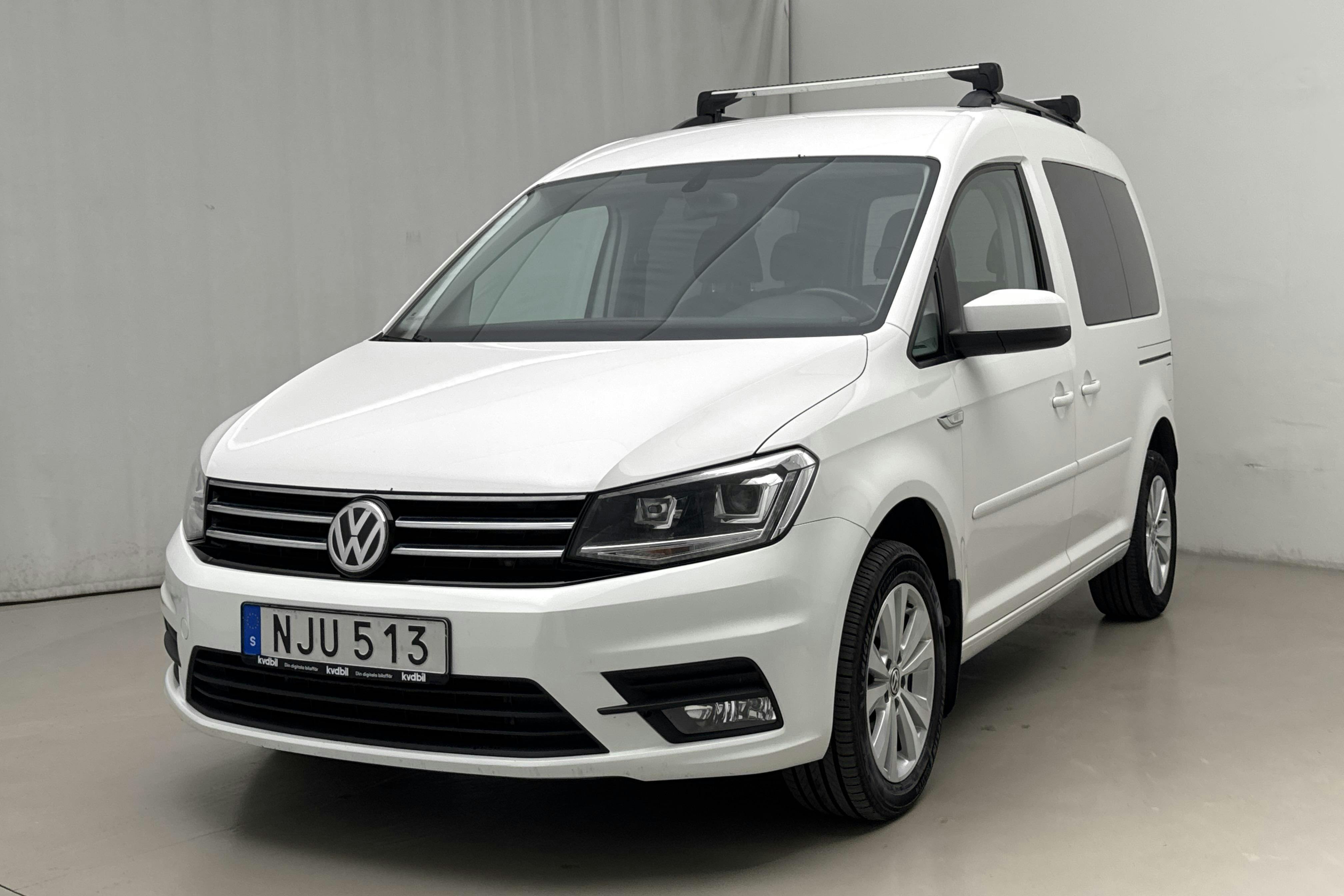 VW Caddy Life 2.0 TDI Maxi (150hk) - 138 820 km - Automatic - white - 2016