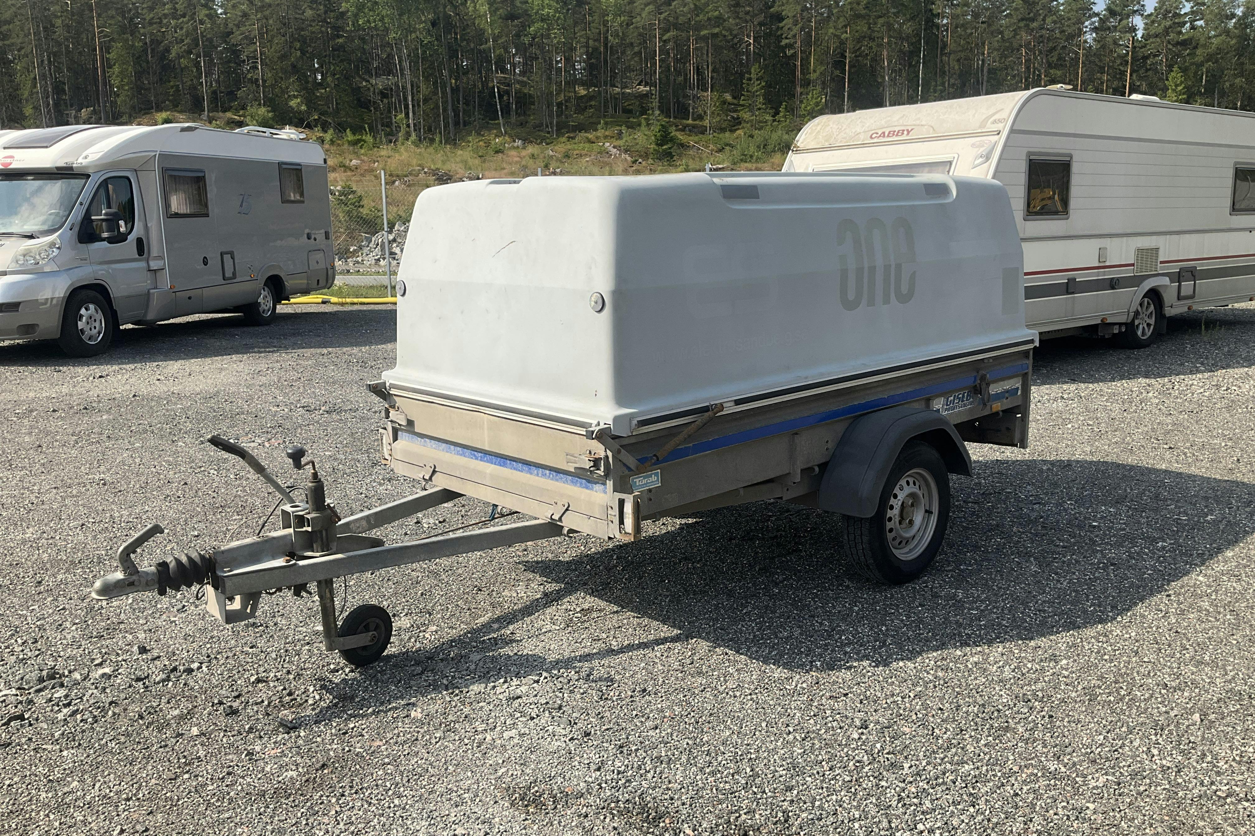 GISEBO L 0750 Kåpsläpvagn Släpvagn - 0 km - grå - 2004