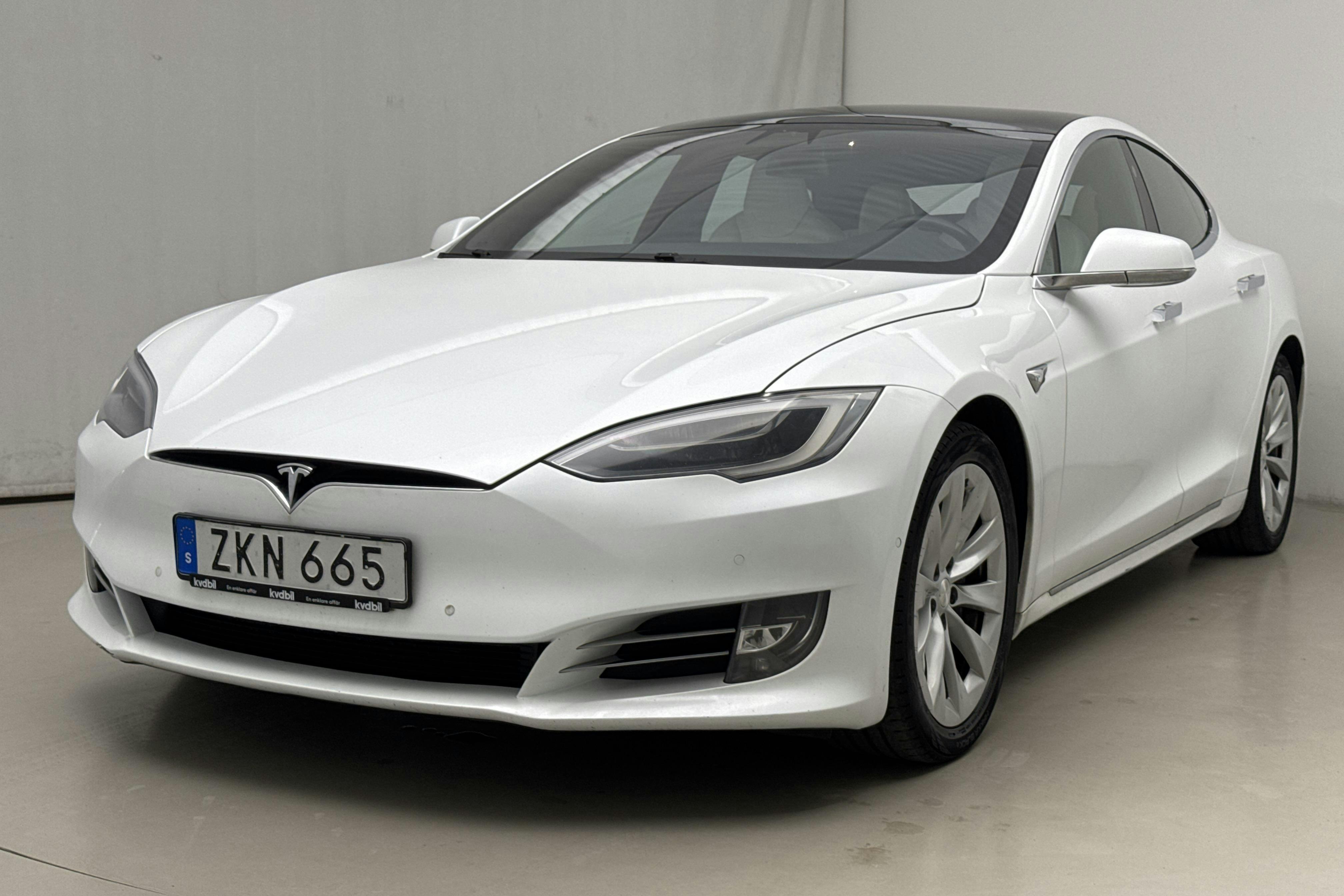 Tesla Model S 100D - 18 730 mil - Automat - vit - 2018