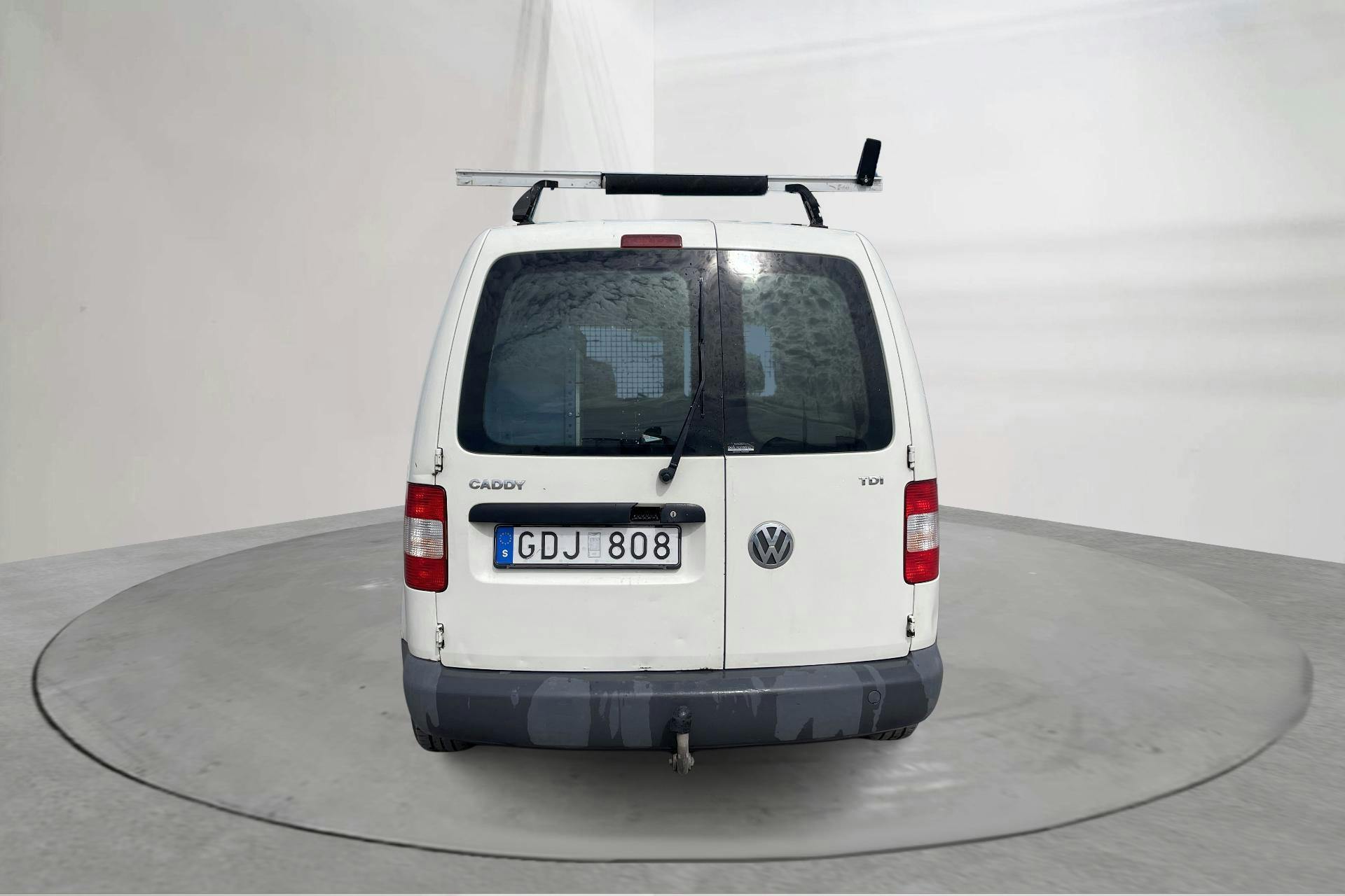 VW Caddy 1.9 TDI Skåp (105hk) - 14 563 mil - Manuell - vit - 2006