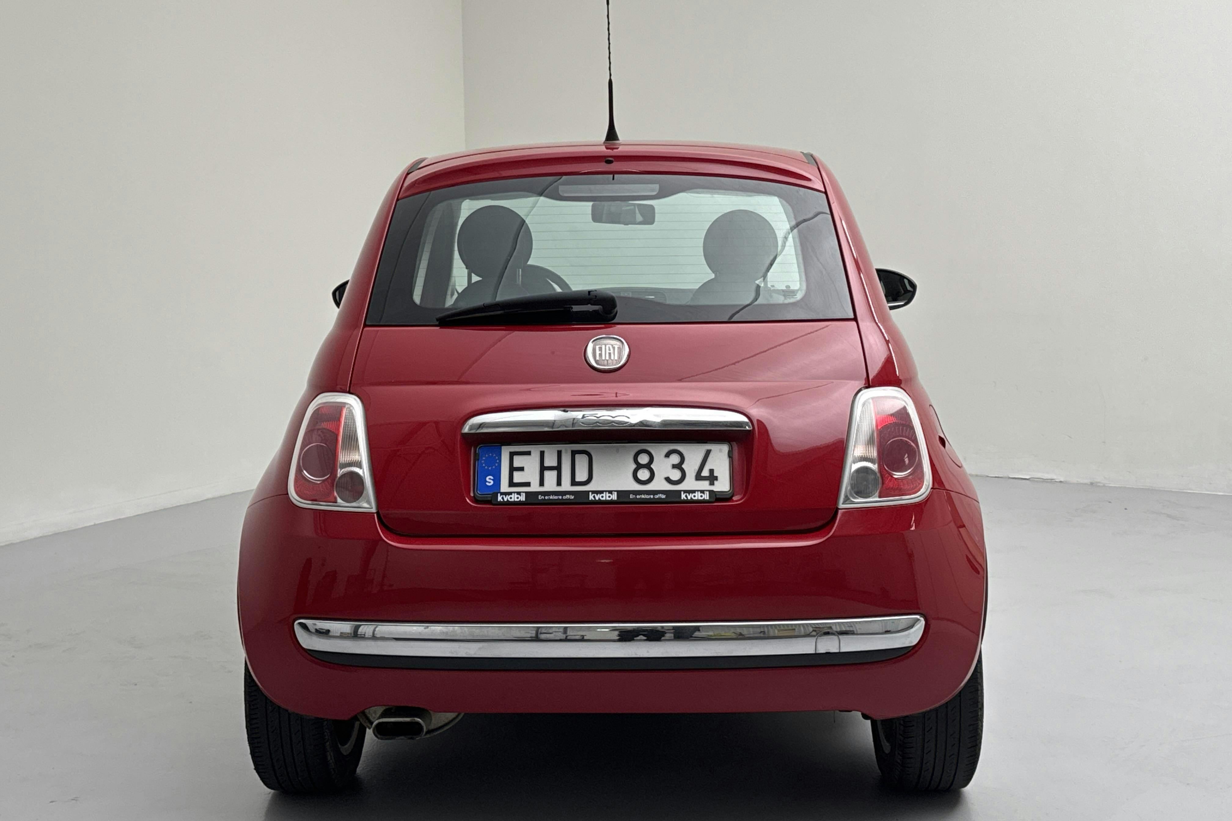Fiat 500 1.2 (69hk) - 110 870 km - Käsitsi - punane - 2011