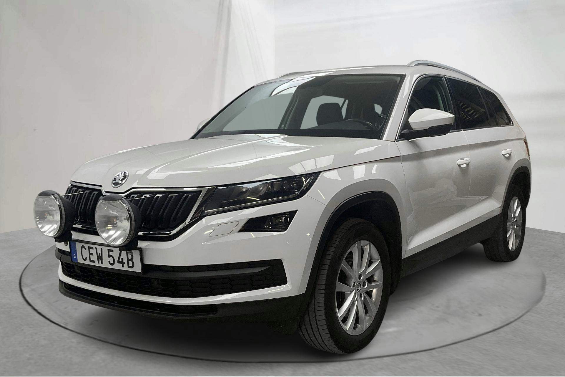 Skoda Kodiaq 2.0 TDI 4X4 (200hk) - 128 770 km - Automatic - white - 2021