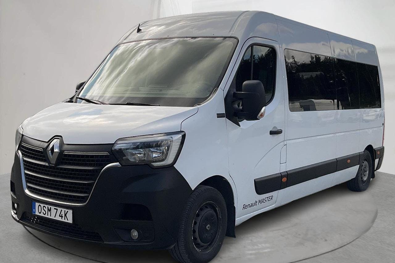 Presentationsfoto 1 av 14: Renault Master 2.3 dCi FAP 2WD (145hk) - 40 477 mil - Manuell - vit - 2020