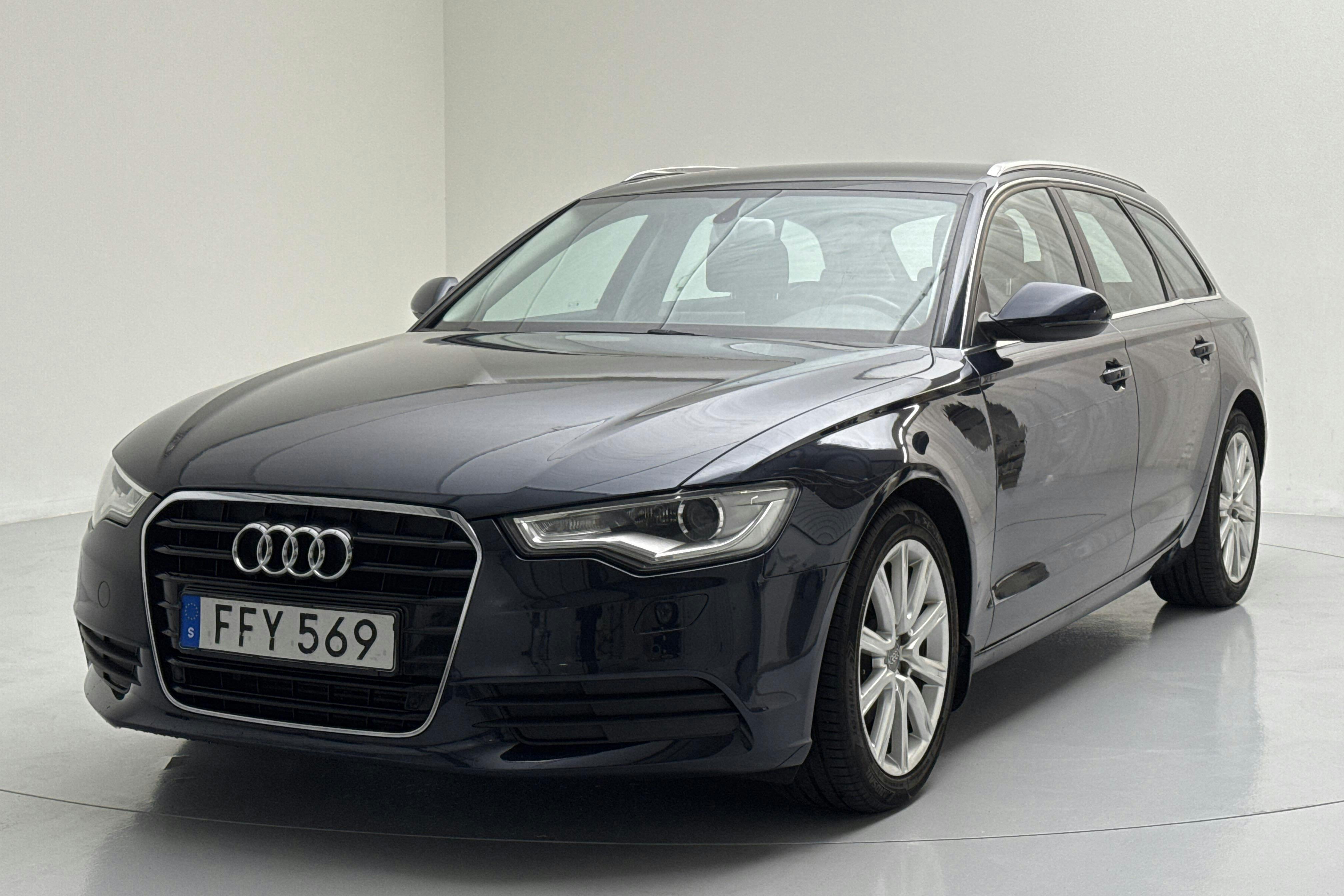 Audi A6 2.0 TDI Avant (177hk) - 14 516 mil - Automat - blå - 2014