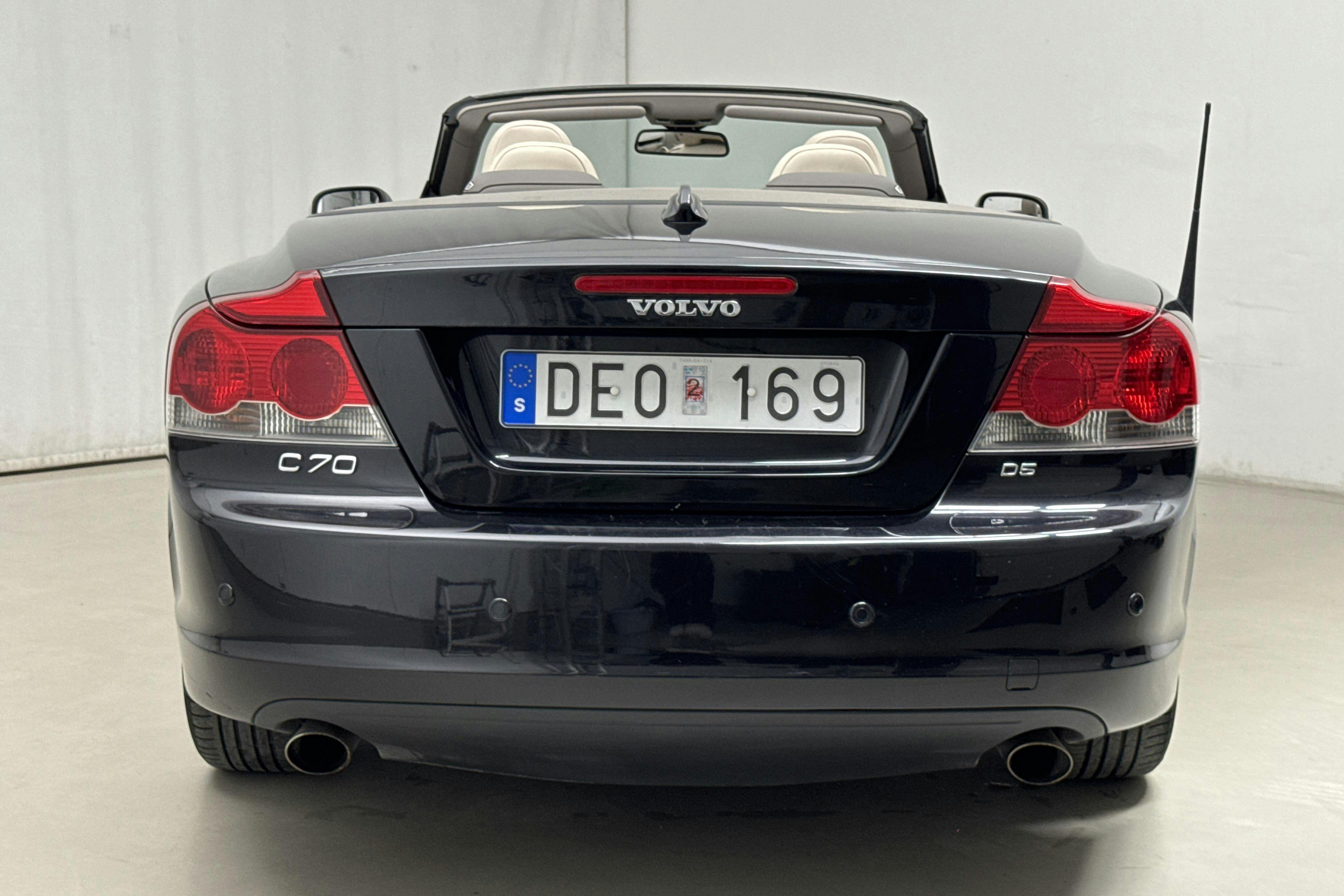 Volvo C70 D5 Cabriolet (180hk) - 179 170 km - Automaatne - must - 2008