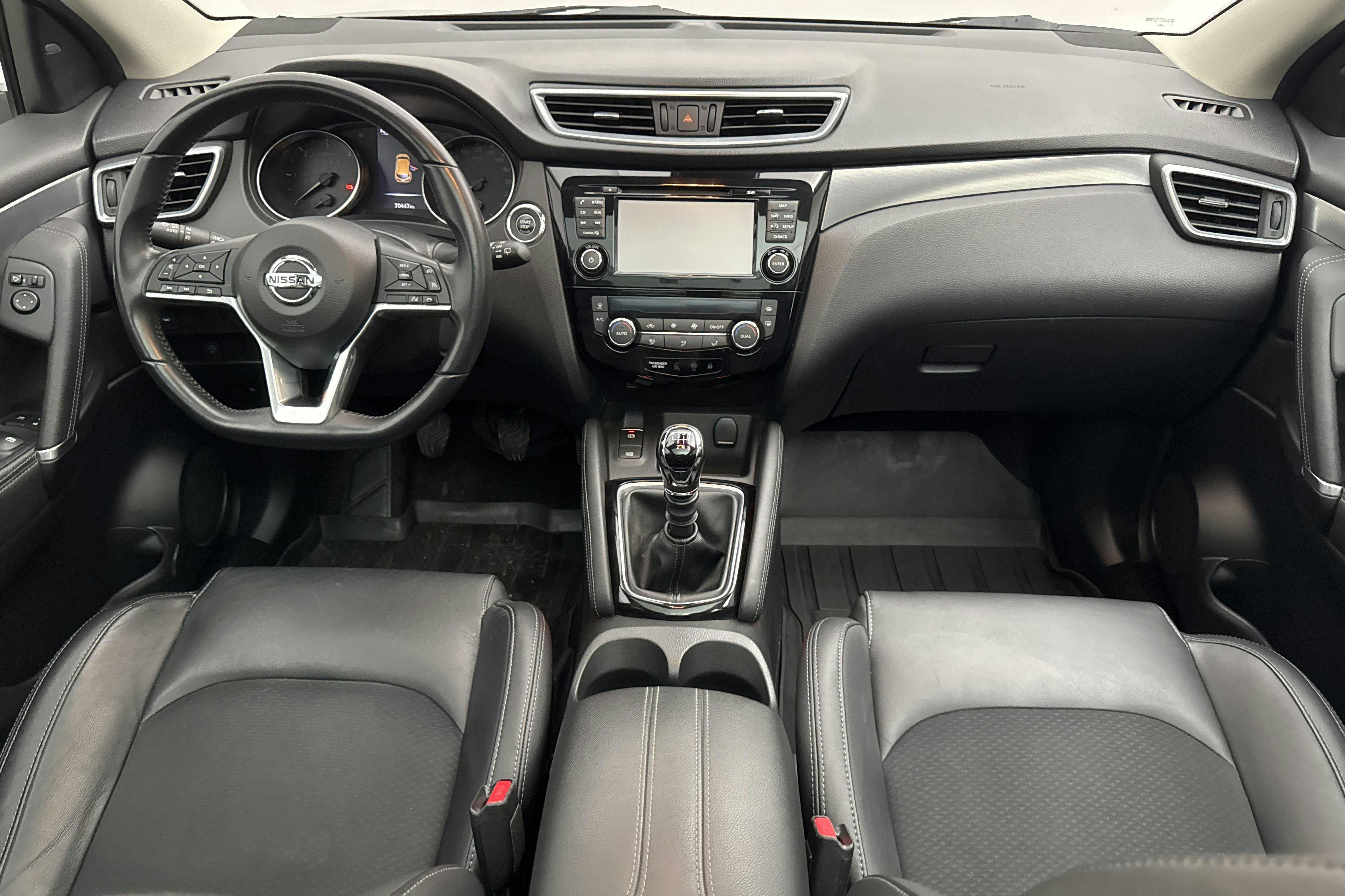 Nissan Qashqai 1.5 dCi (110hk) - 70 450 km - Käsitsi - must - 2018
