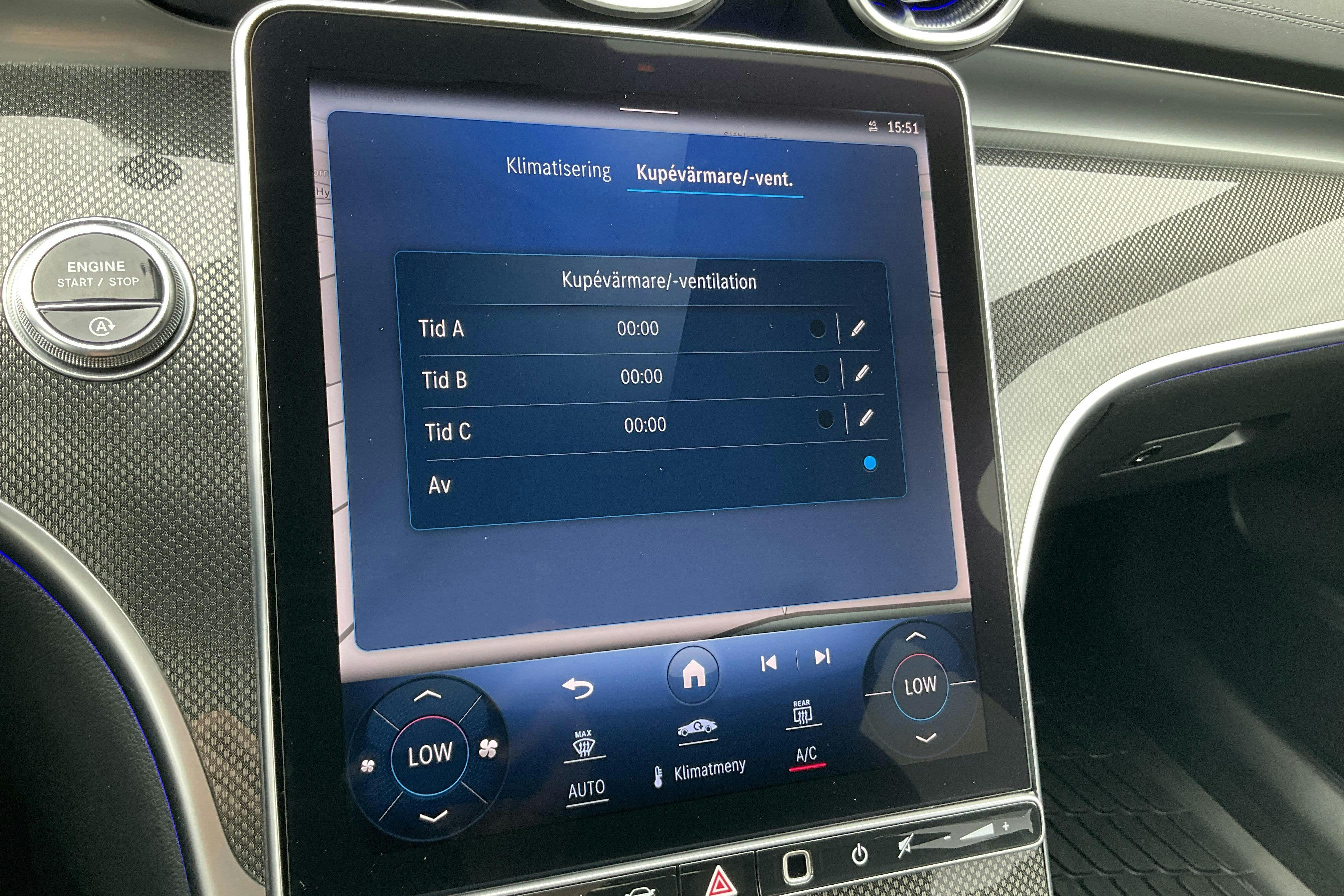 Esitlusfoto 14 aadressil 14: Mercedes C 220 d Sedan W206 (200hk) - 11 310 km - Automaatne - hõbe - 2023