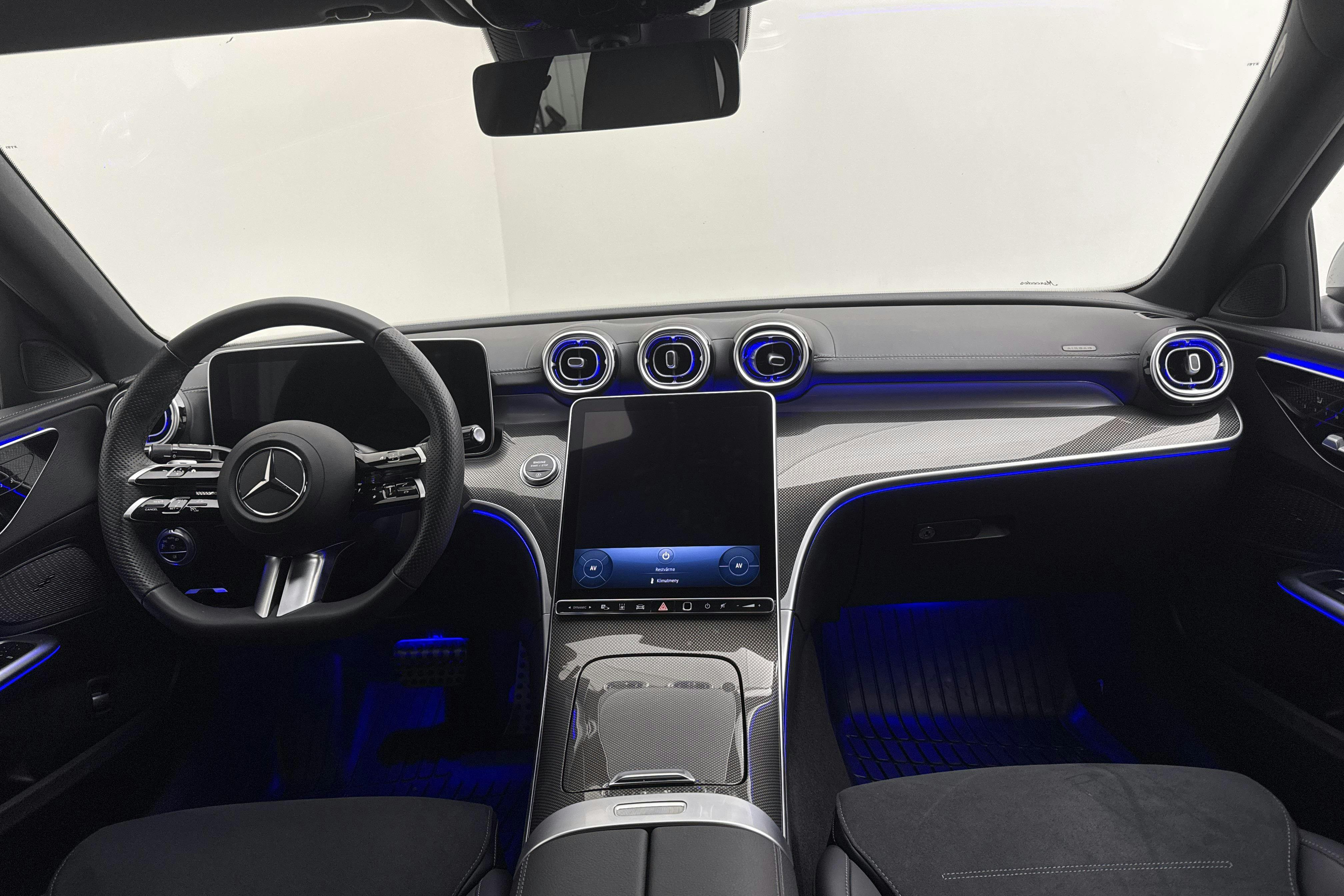 Mercedes C 220 d Sedan W206 (200hk) - 11 310 km - Automaatne - hõbe - 2023