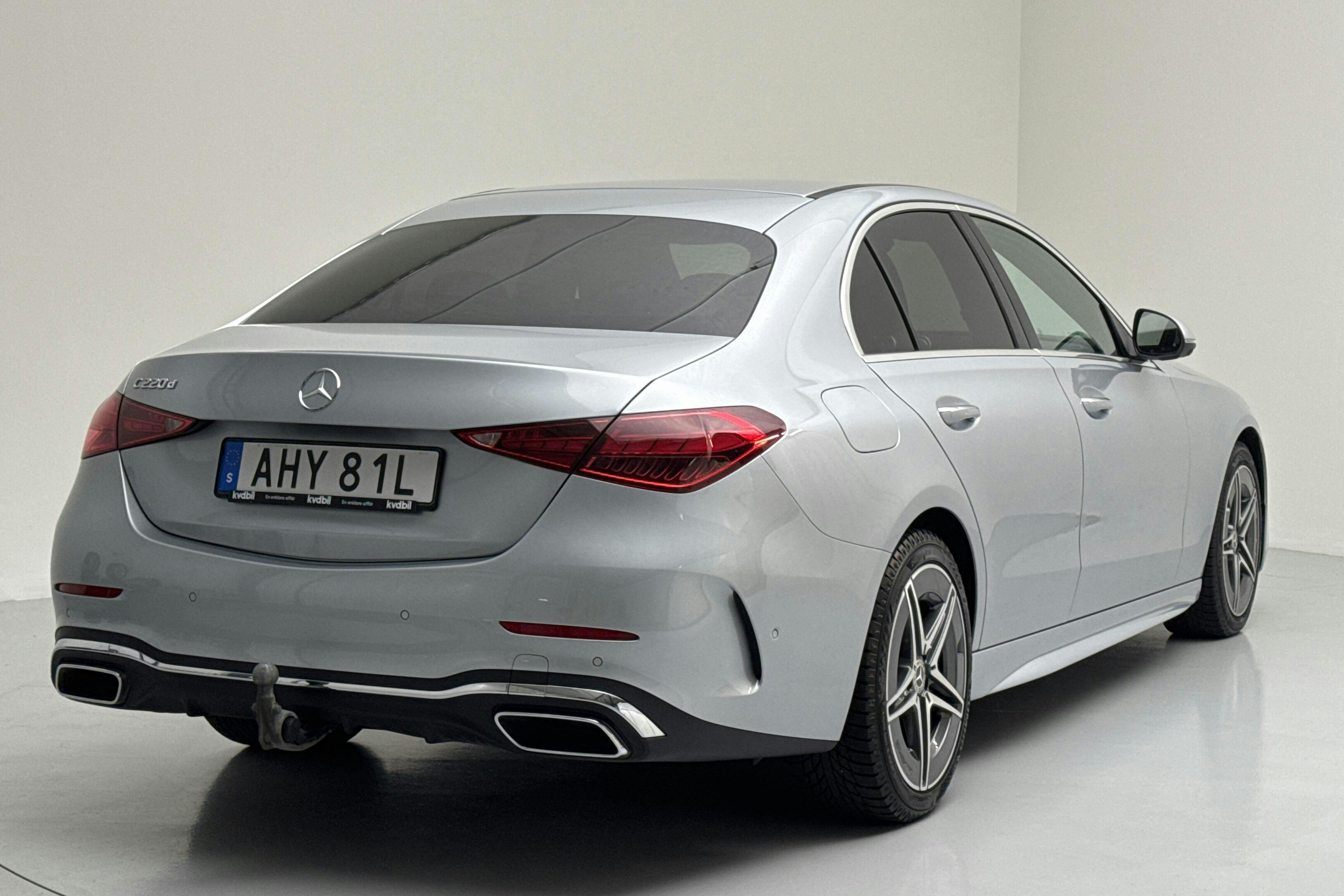 Mercedes C 220 d Sedan W206 (200hk) - 11 310 km - Automaatne - hõbe - 2023