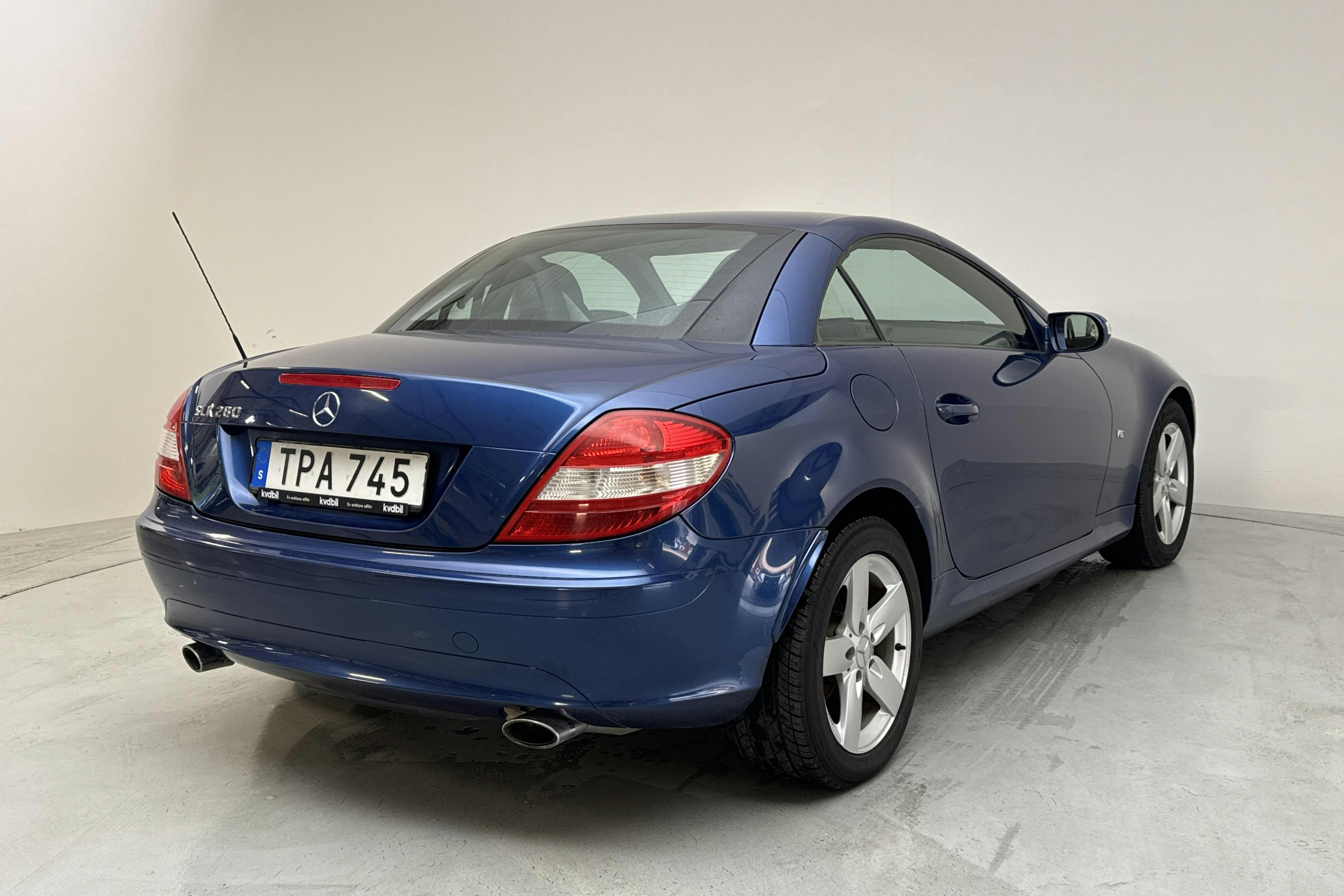 Mercedes SLK 280 R171 (231hk) - 124 070 km - Manual - blue - 2007