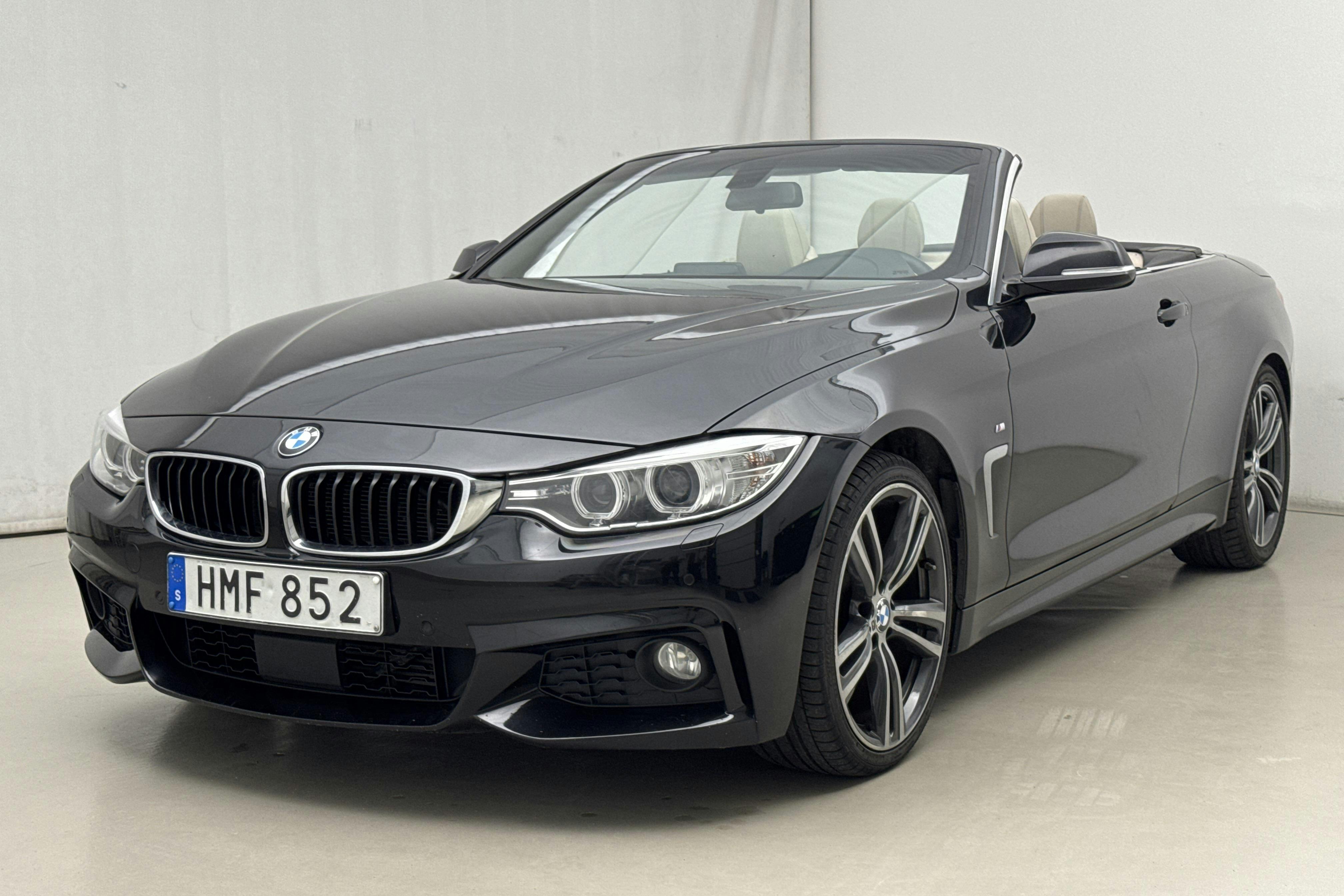 BMW 420d Cabriolet, F33 (190hk) - 17 733 mil - Automat - svart - 2016