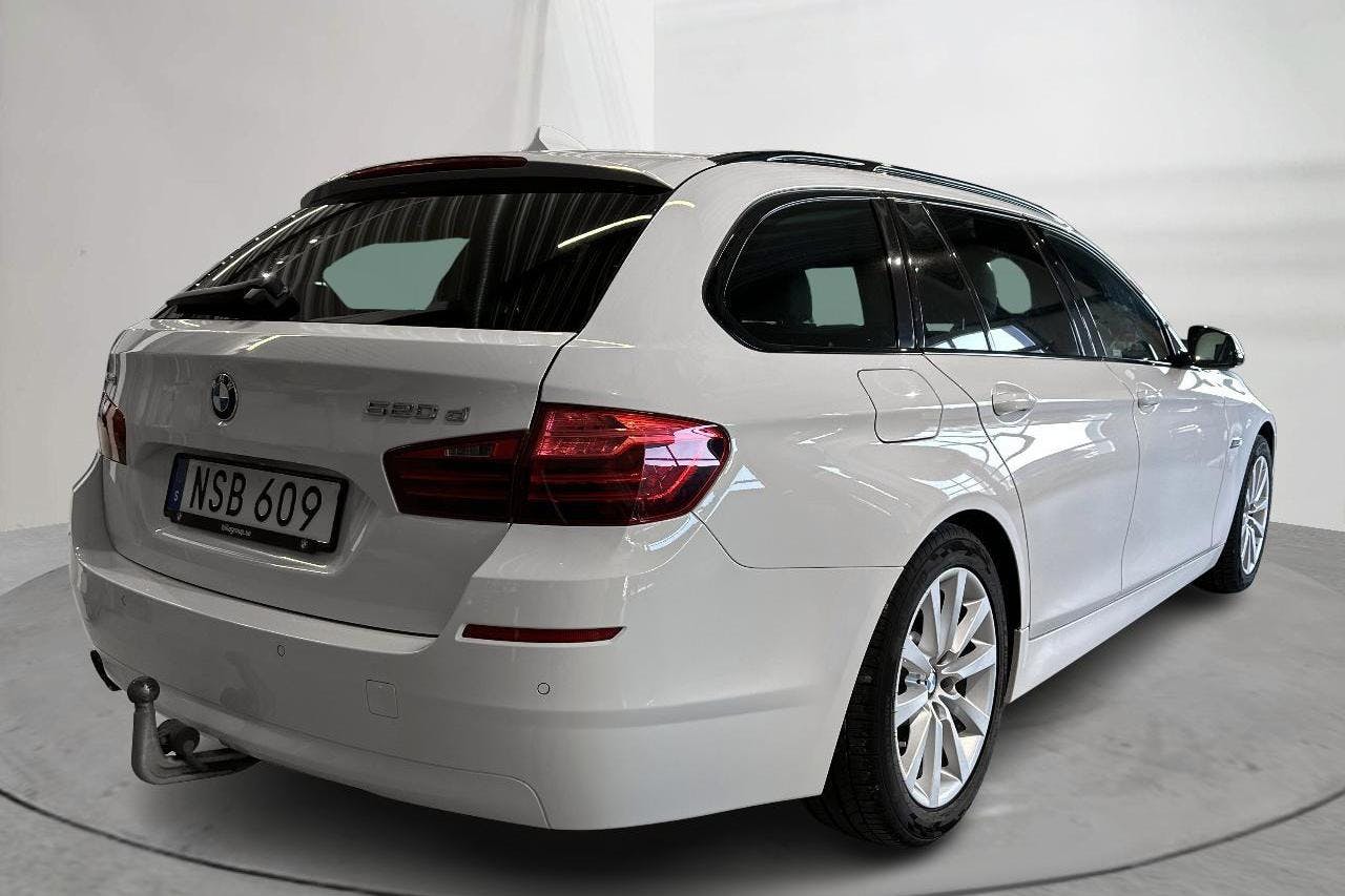 BMW 520d xDrive Touring, F11 (190hk) - 169 660 km - Automaatne - valge - 2017