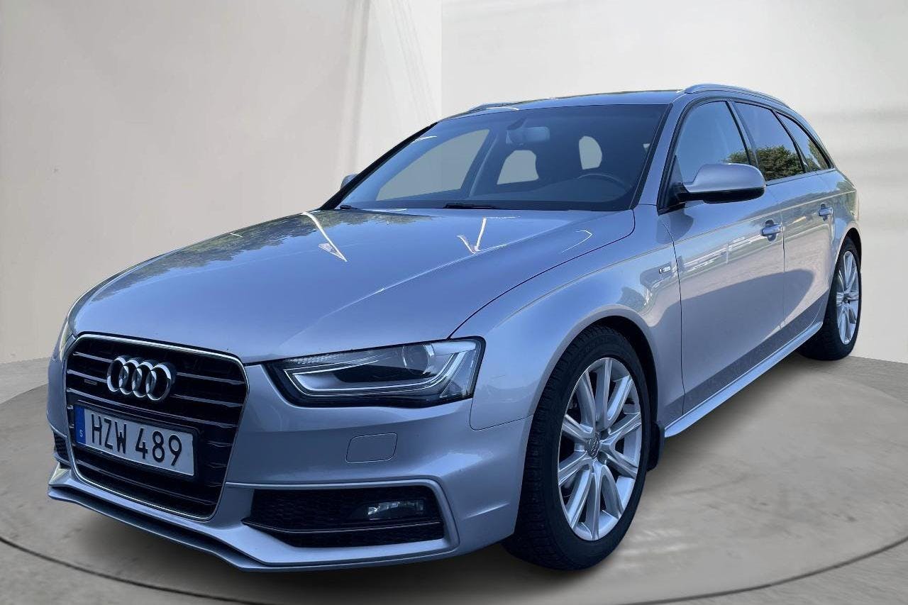Audi A4 2.0 TDI clean diesel Avant quattro (190hk) - 184 640 km - Automatyczna - srebro - 2015