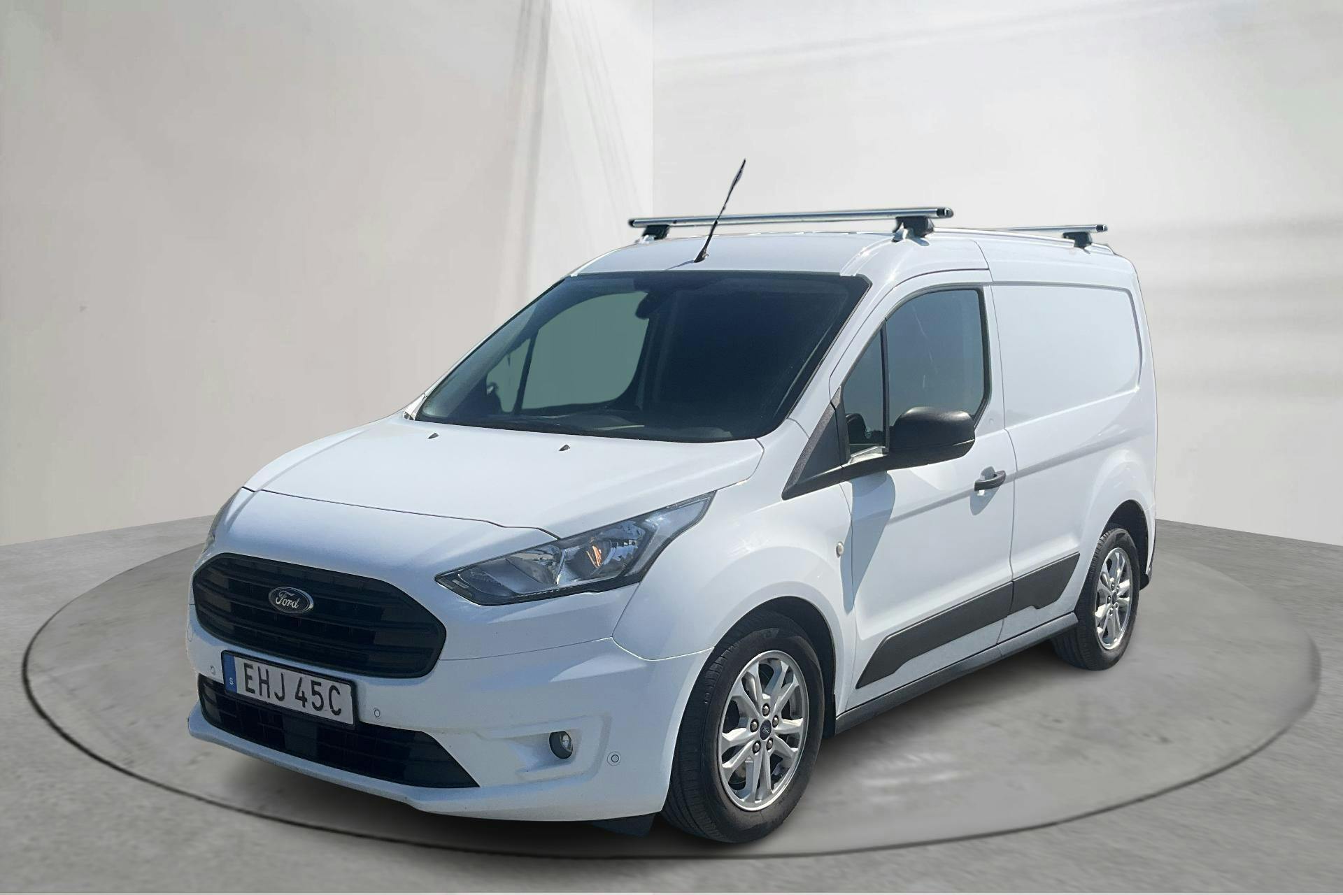 Presentationsfoto 1 av 14: Ford Transit Connect 1.5 EcoBlue (100hk) - 13 701 mil - Automat - vit - 2022