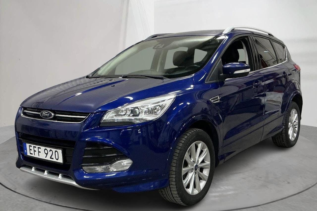 Ford Kuga 2.0 TDCi AWD (180hk) - 14 217 mil - Automat - blå - 2015