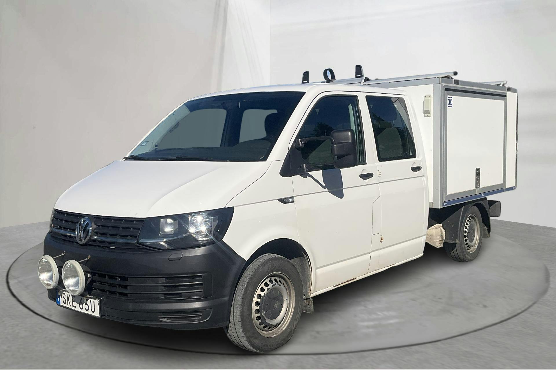 Presentationsfoto 1 av 14: VW Transporter T6 2.0 TDI BMT 4MOTION (150hk) - 20 176 mil - Manuell - vit - 2019