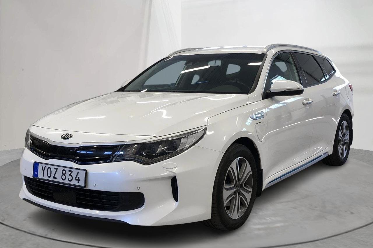 Esitlusfoto 1 aadressil 18: KIA Optima 2.0 GDi Plug-in Hybrid SW (205hk) - 147 150 km - Automaatne - valge - 2018