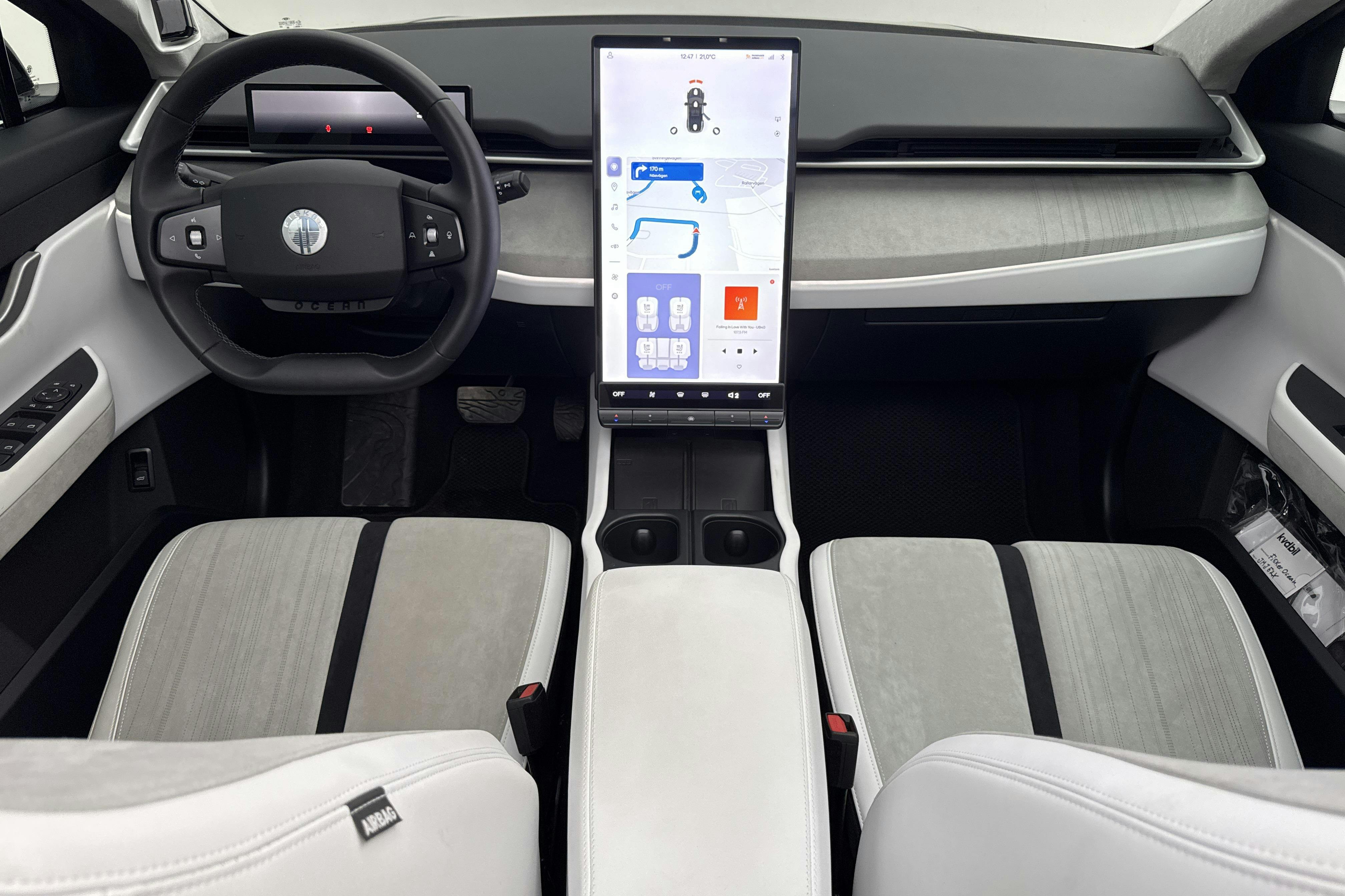 Fisker Ocean Extreme 113 kWh (571hk) - 13 510 km - Automaatne - sinine - 2023