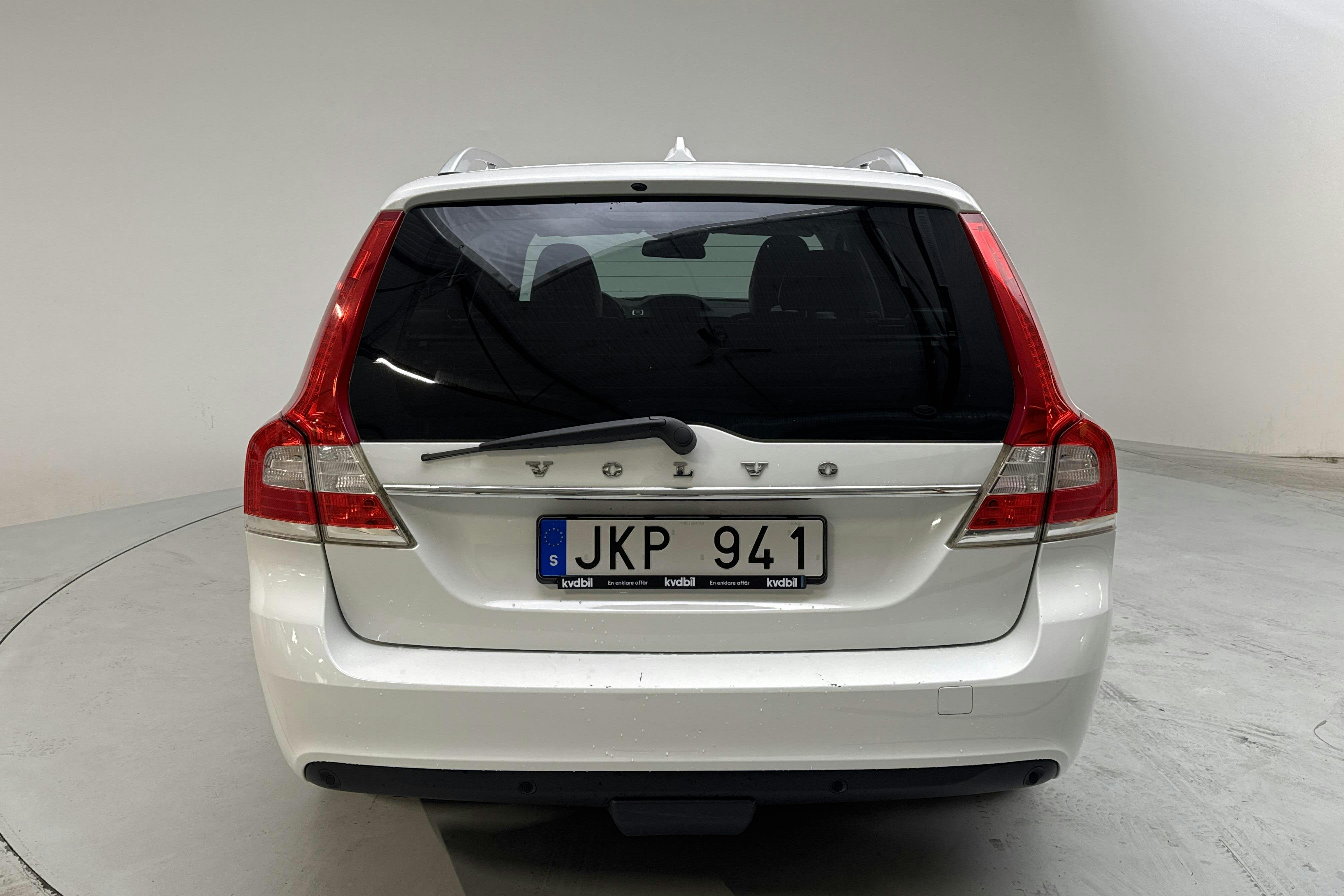 Volvo V70 II T4F (180hk) - 22 284 mil - Automat - vit - 2014